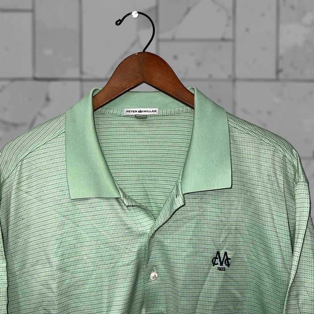 Peter Millar Peter Millar Polo Shirt Mens 2XL Green Size US XXL / EU 58 / 5 - 1 Thumbnail