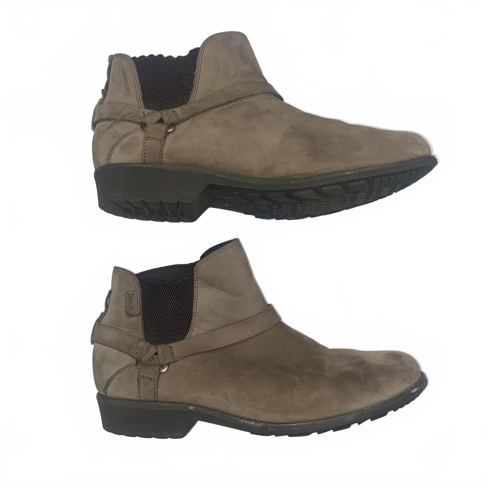 Teva Teva Women's DE LA Vina Dos Chelsea Boot Tan Brown Suede 11 Size US 11 / IT 41 - 1 Thumbnail