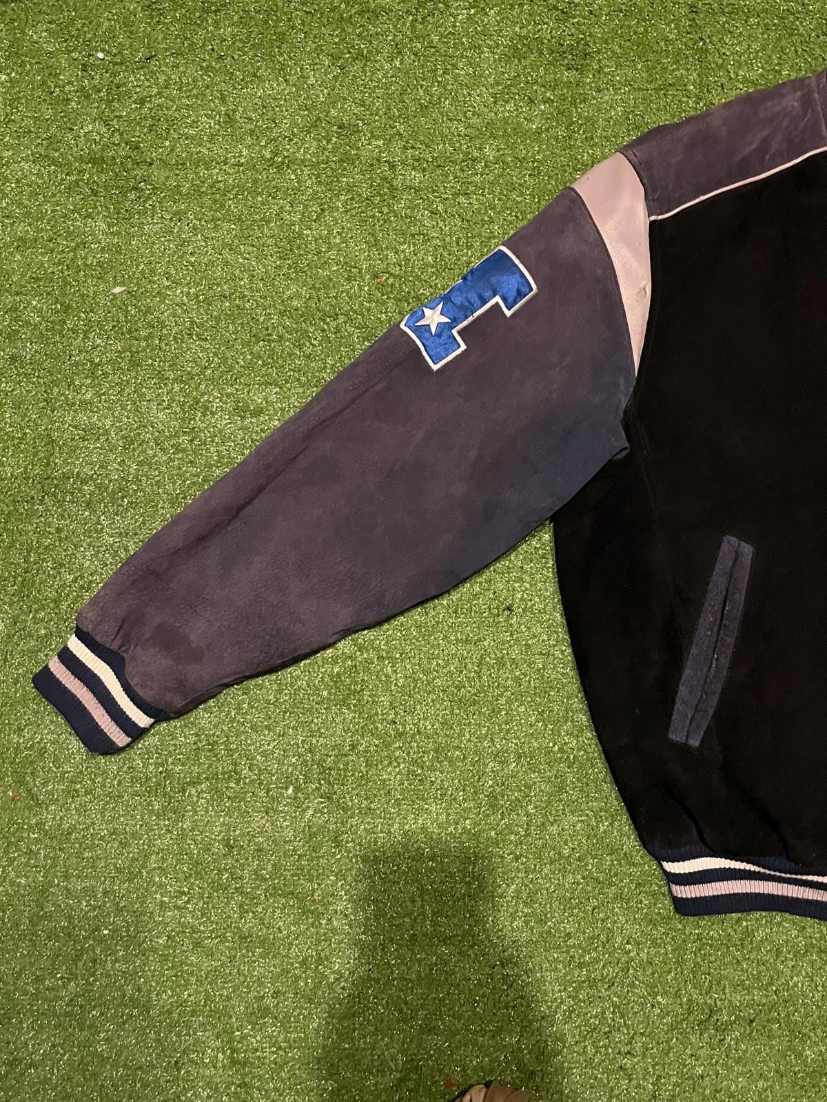 NFL Vintage Dallas Cowboys Leather and Suede Jacket Size ONE SIZE - 6 Thumbnail