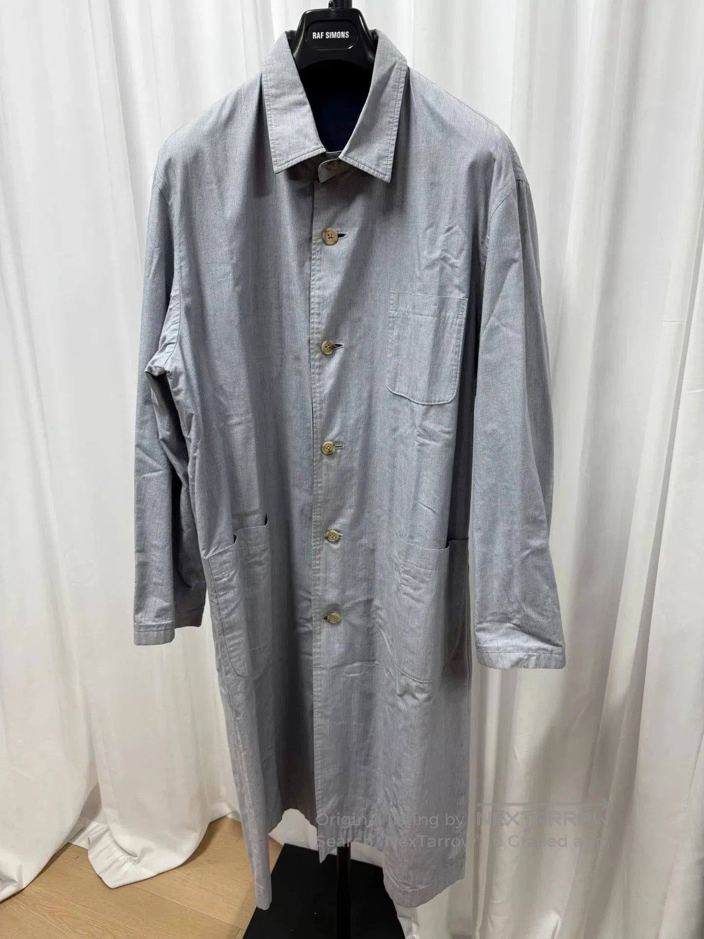 Yohji Yamamoto Yohji Yamamoto Y's Men Striped Reversible Coat. Size US M / EU 48-50 / 2 - 1 Thumbnail