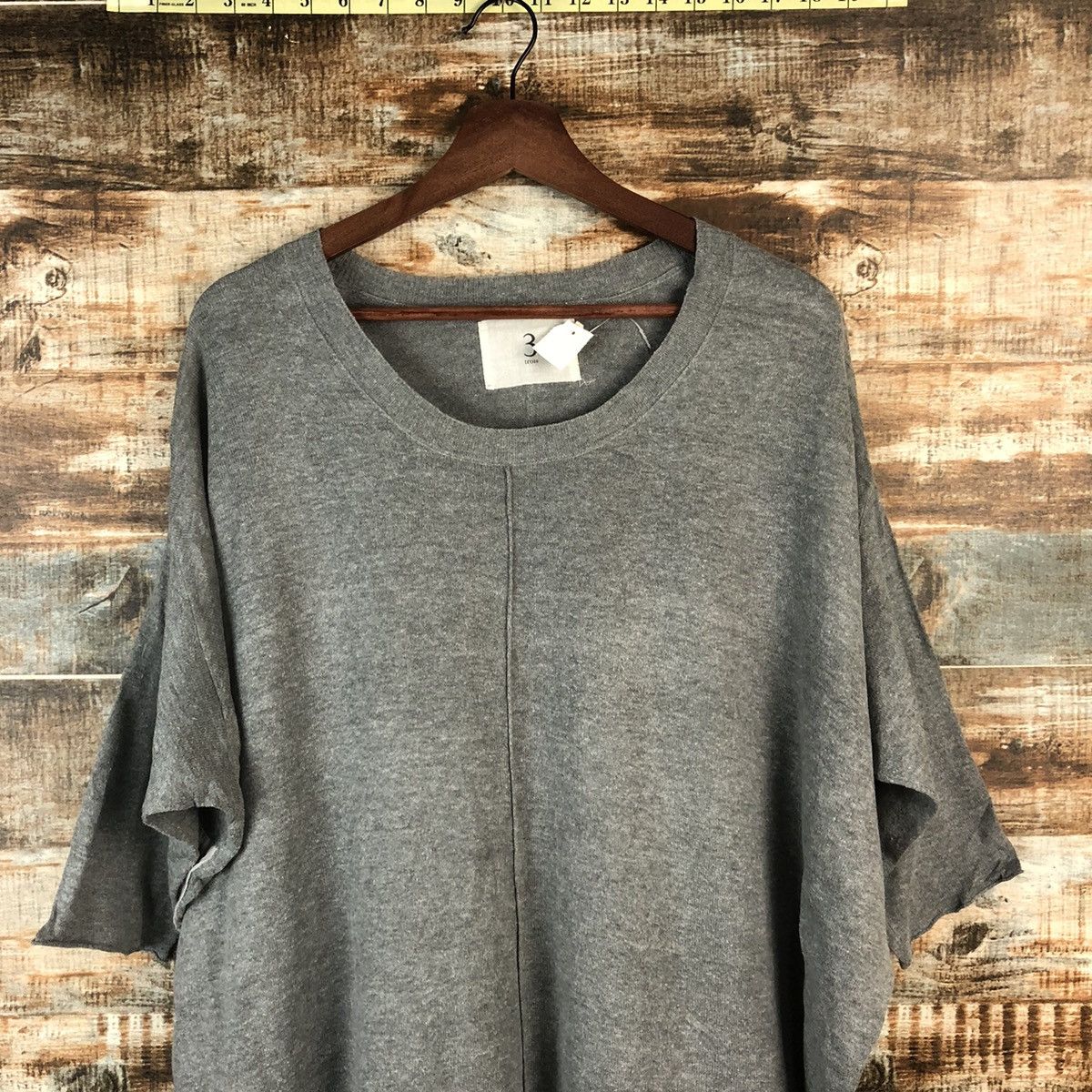 Homespun Knitwear DL 3 Trois Gray Knitwear #C728 Size XL / US 12-14 / IT 48-50 - 5 Thumbnail