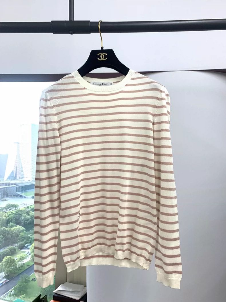 Dior Dior Striped knitwear sweater Size XS / US 0-2 / IT 36-38 - 1 Thumbnail