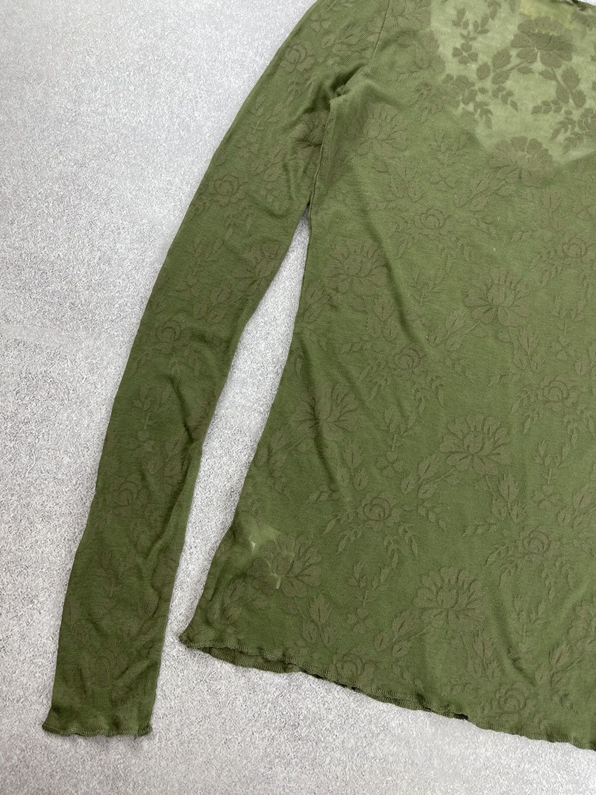 Denim & Supply Ralph Lauren Denim & Supply Ralph Lauren Floral Mesh Long Sleeve Size S Size S / US 4 / IT 40 - 11 Thumbnail