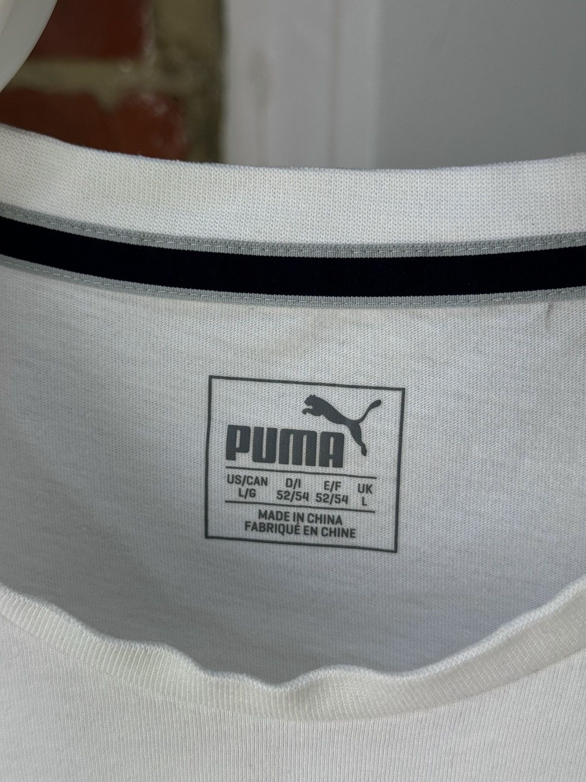 Puma × Red Bull PUMA Redbull Racing Double Bull Printed White T-Shirt Size US L / EU 52-54 / 3 - 9 Thumbnail