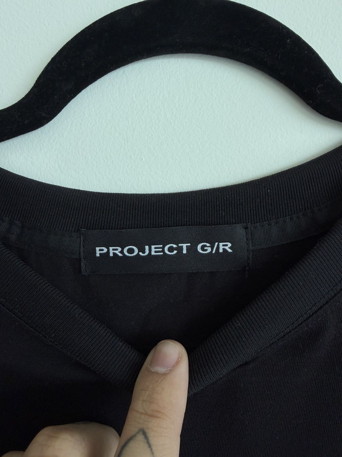 PROJECT G/R Project G/R Valet Parking Long Sleeve Tee Black Size US XL / EU 56 / 4 - 5 Thumbnail