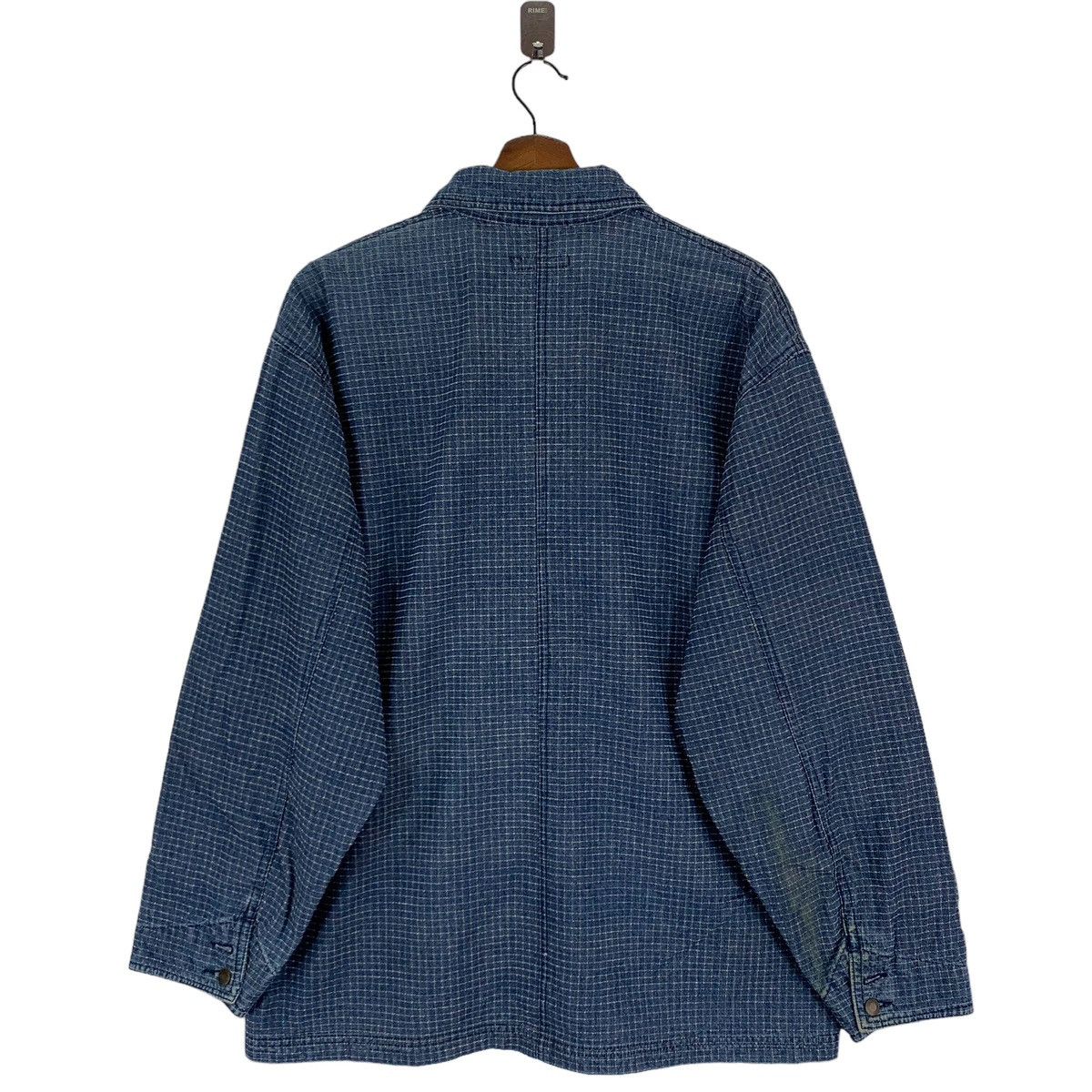 Vintage VINTAGE BRACE BELL DENIM BUTTON JACKET Size US M / EU 48-50 / 2 - 5 Thumbnail