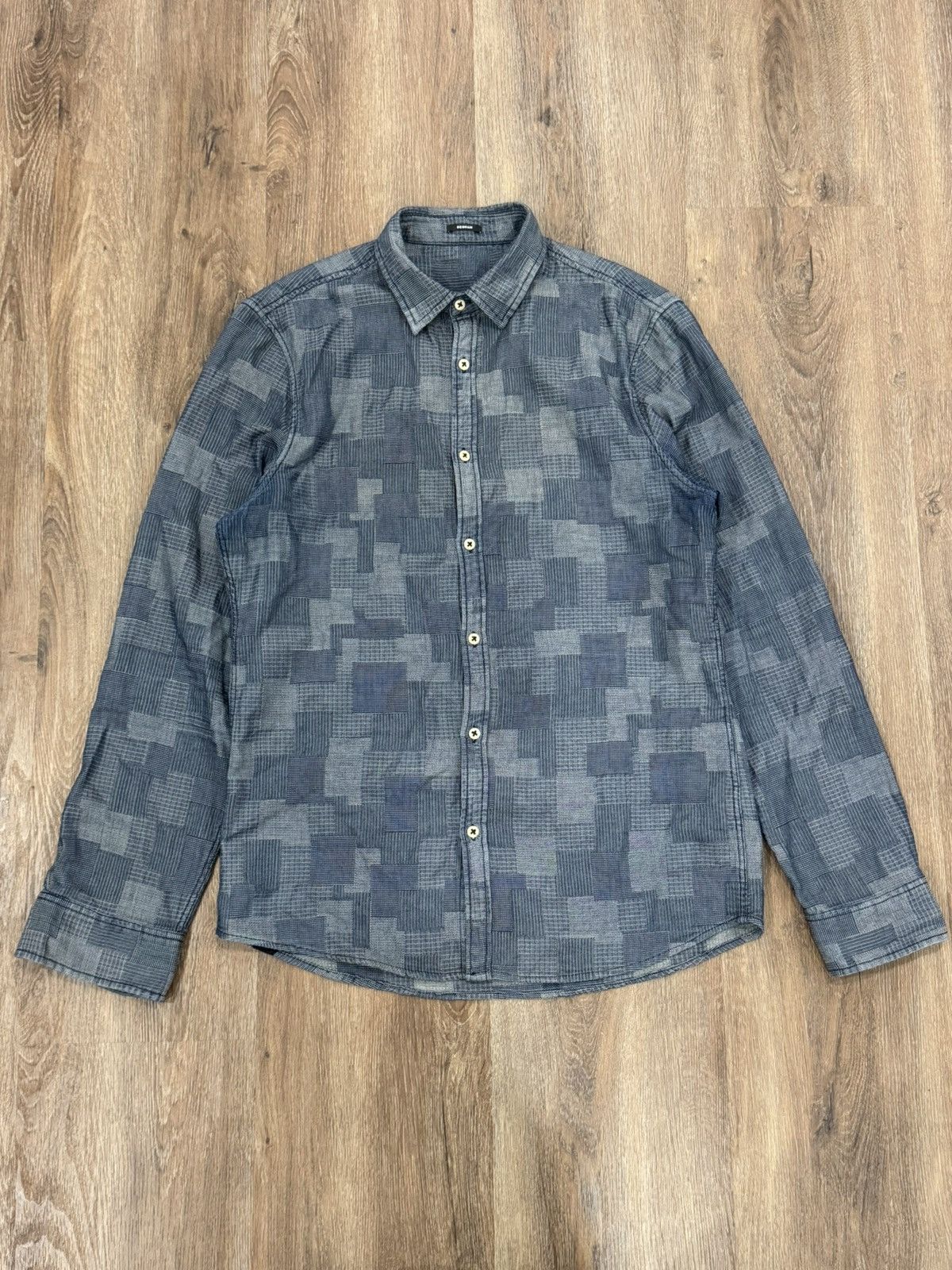 DENHAM DENHAM denim patchwork shirt Size US L / EU 52-54 / 3 - 1 Thumbnail