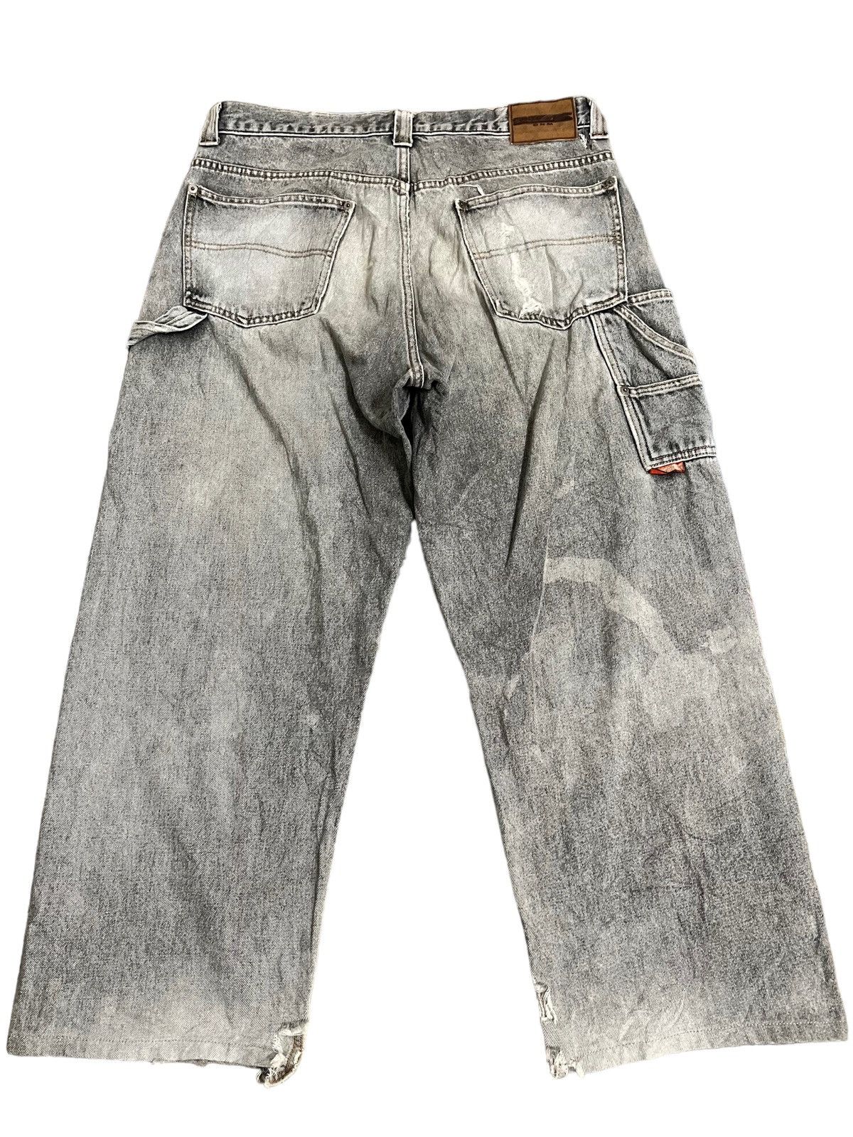 POST ARCHIVE FACTION (PAF) Vintage Whoever Denim Baggy Cargo Style Jeans Size US 34 / EU 50 - 6 Thumbnail