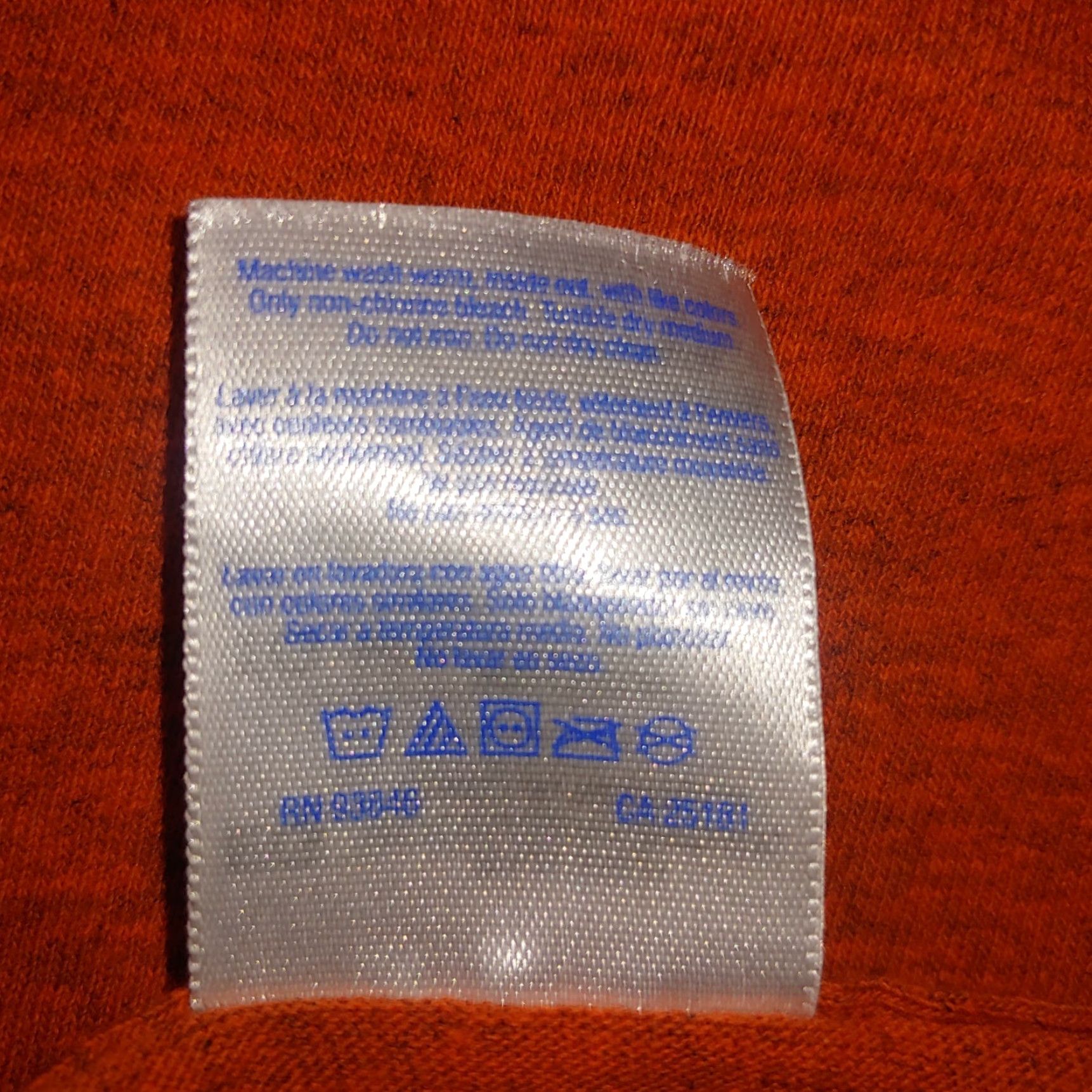 Gildan Vail Colorado Shirt XL Orange Purple Mountain Resort Ski Town Short Sleeve Mens Size US XL / EU 56 / 4 - 8 Thumbnail