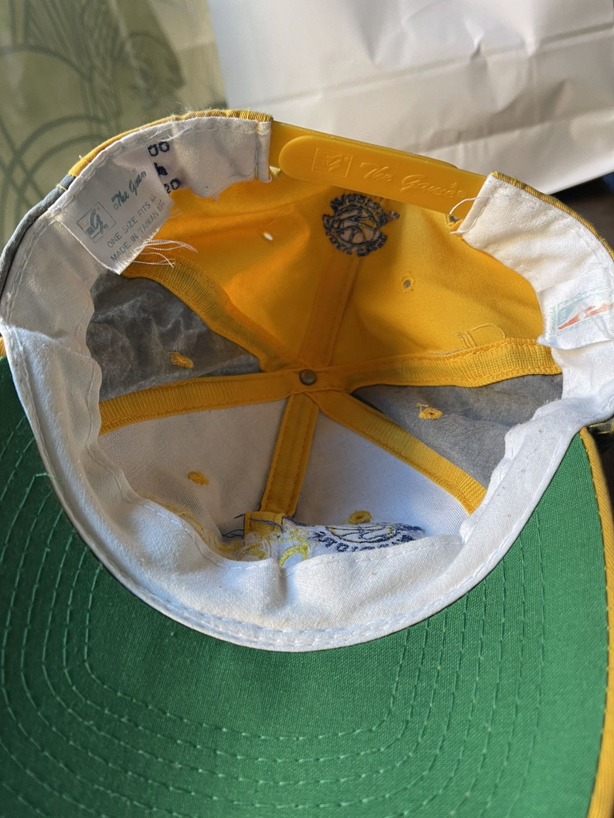 The Game Vintage 90s The Game Golden State Warriors Hat Rare Size ONE SIZE - 6 Thumbnail