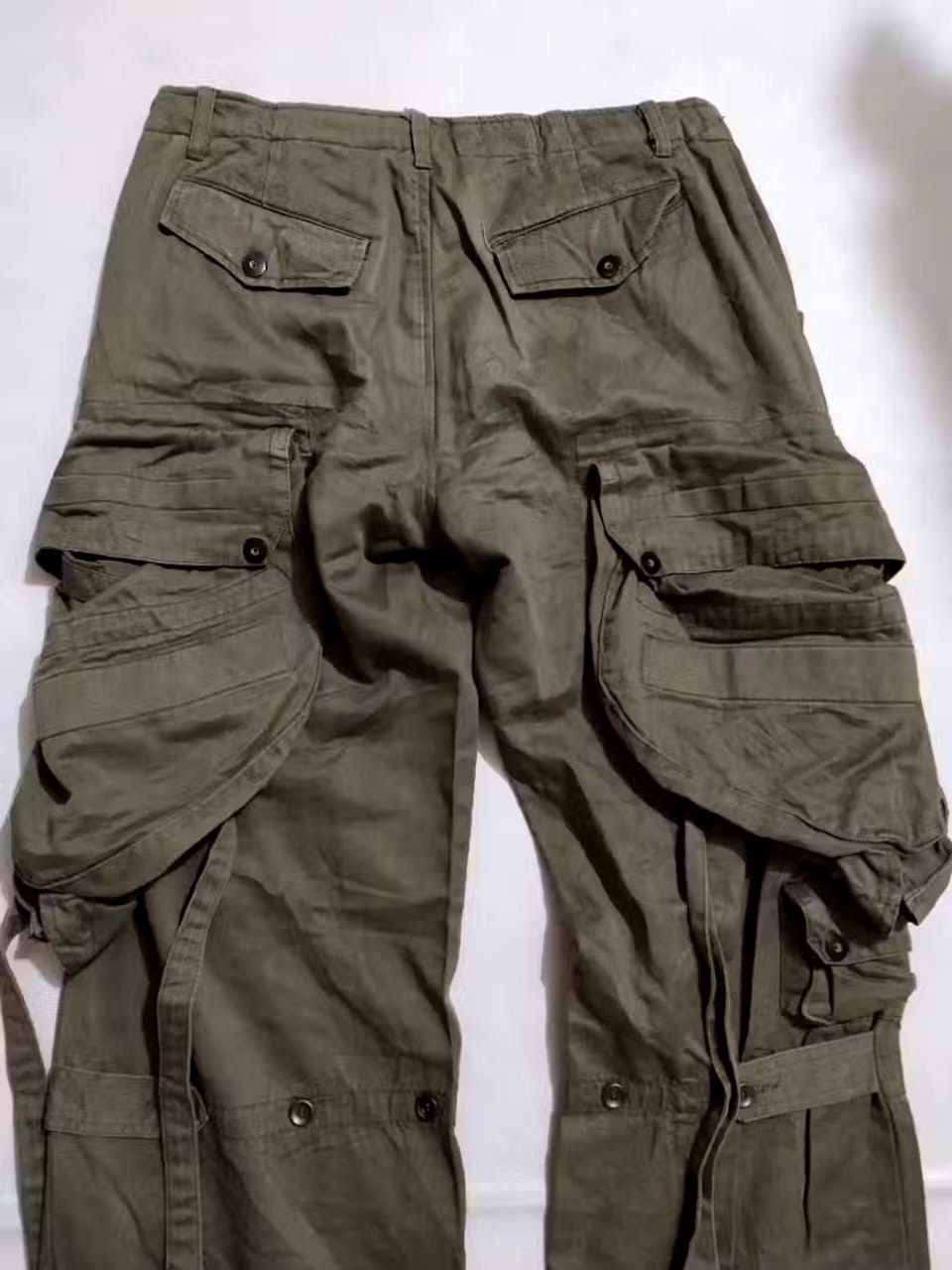 Japanese Brand GGD Multipocket Gas Mask Tactical Cargo Bondage Pants Size US 30 / EU 46 - 16 Thumbnail