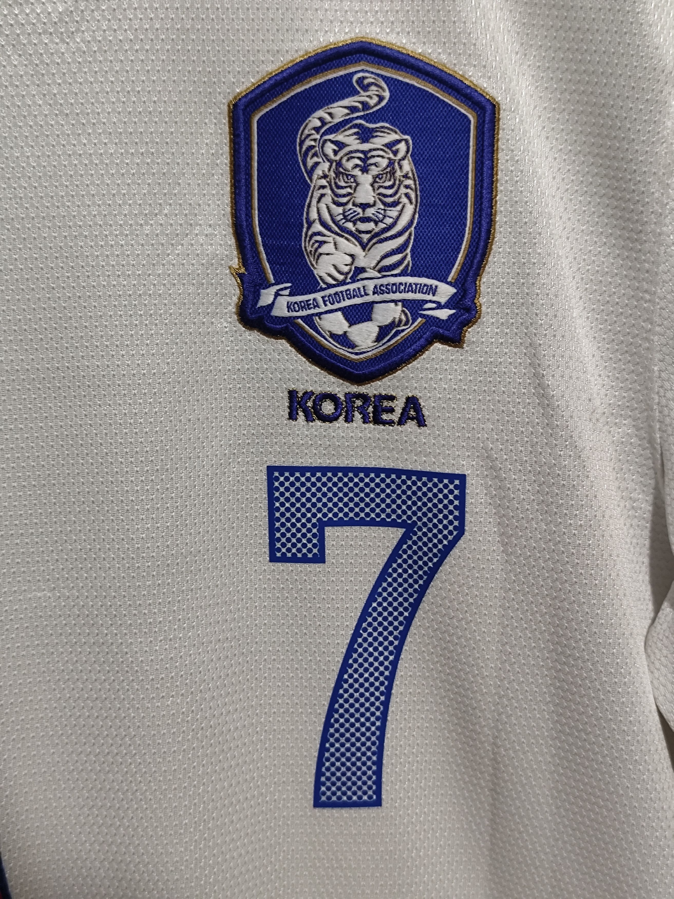 Nike Nike x South Korea 2012/2013 #7 SON Heung Min Away Jersey Size US M / EU 48-50 / 2 - 7 Thumbnail