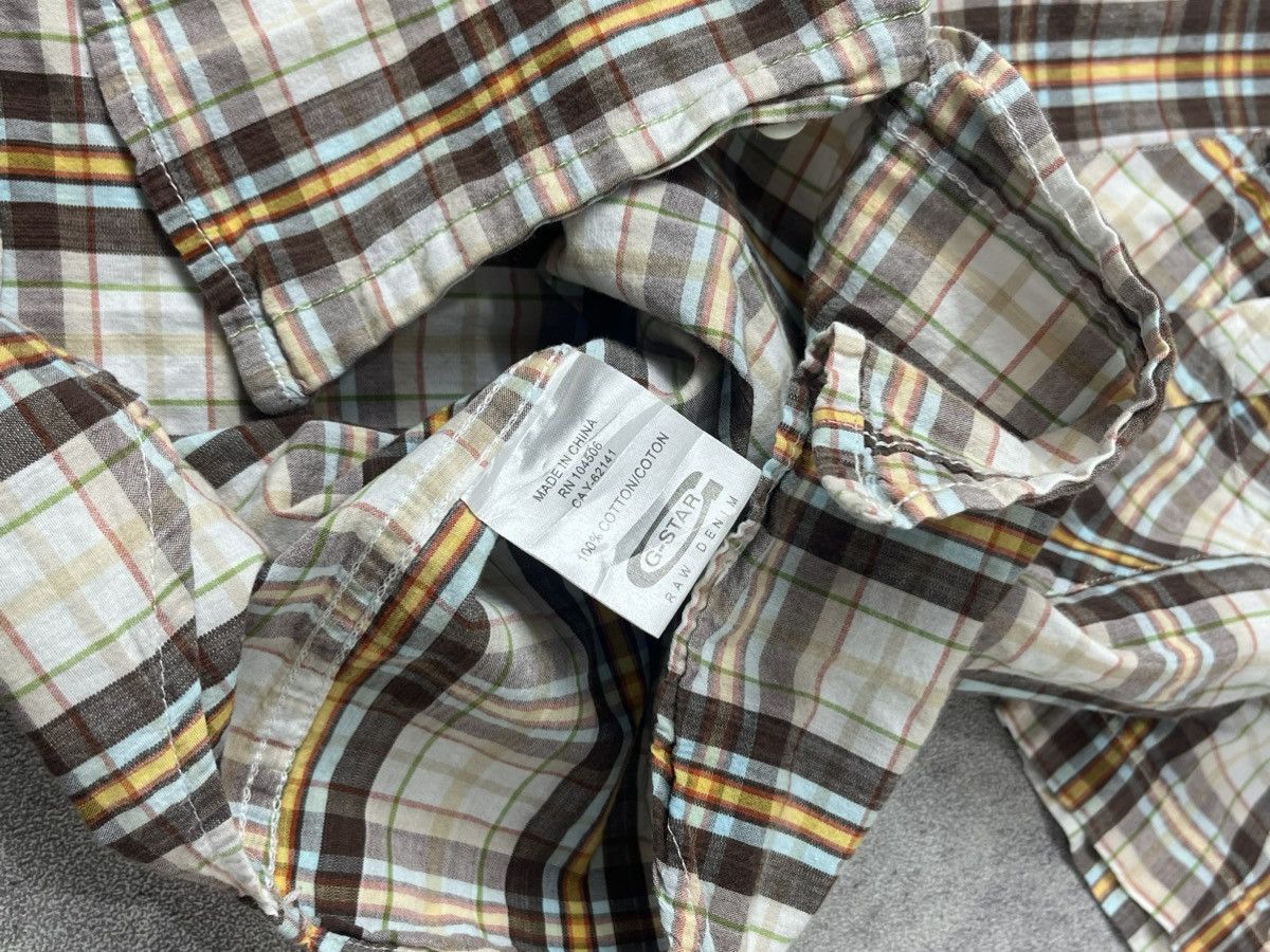 G-Star × If Six Was Nine × Vintage Gstar plaid shirt Size US L / EU 52-54 / 3 - 6 Thumbnail