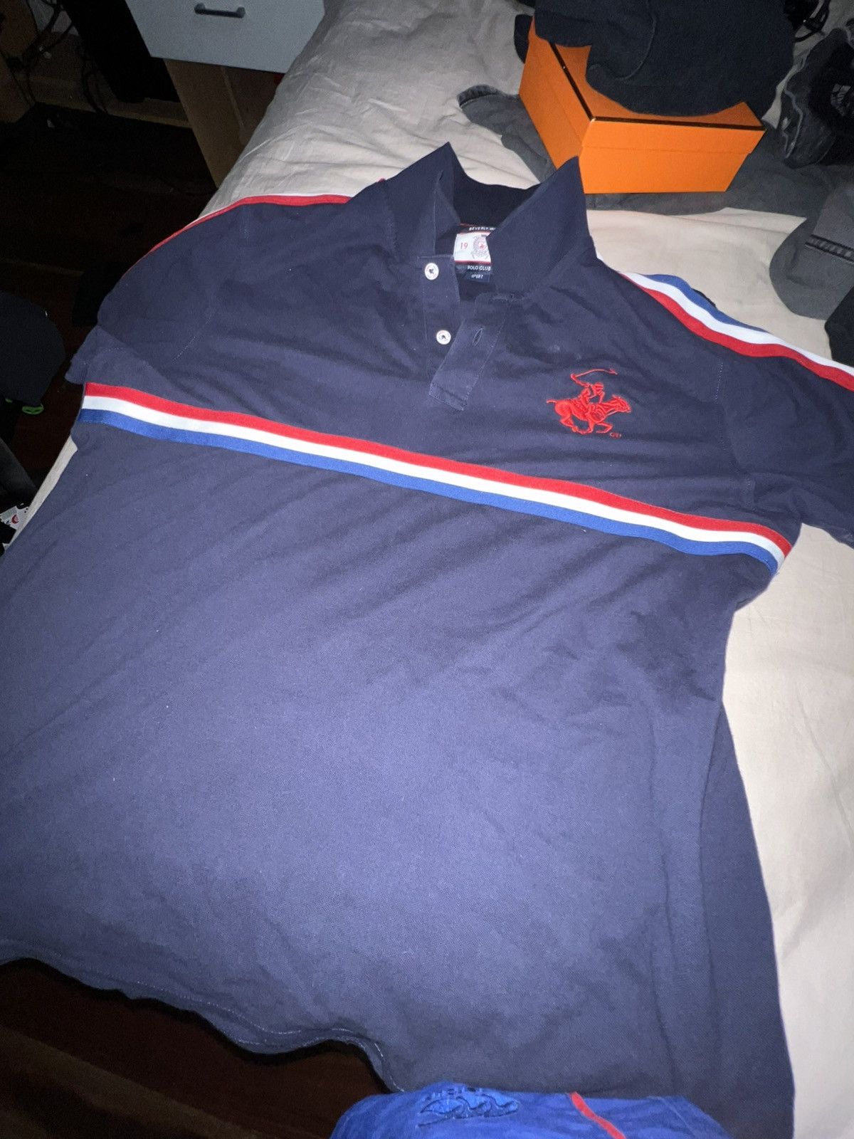 Beverly Hills Polo Club Polo Club Navy Polo Size US L / EU 52-54 / 3 - 2 Thumbnail