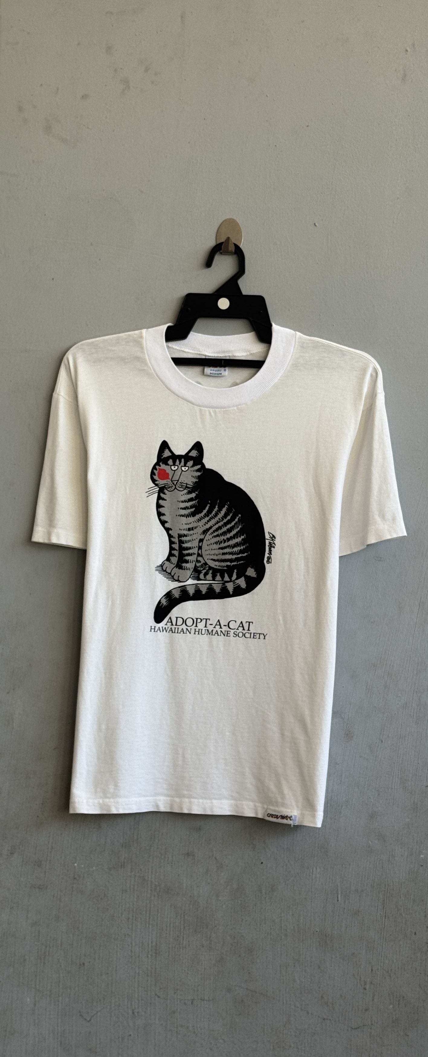 Vintage Cat Fat Vintage Crazy Shirt Size US M / EU 48-50 / 2 - 1 Thumbnail