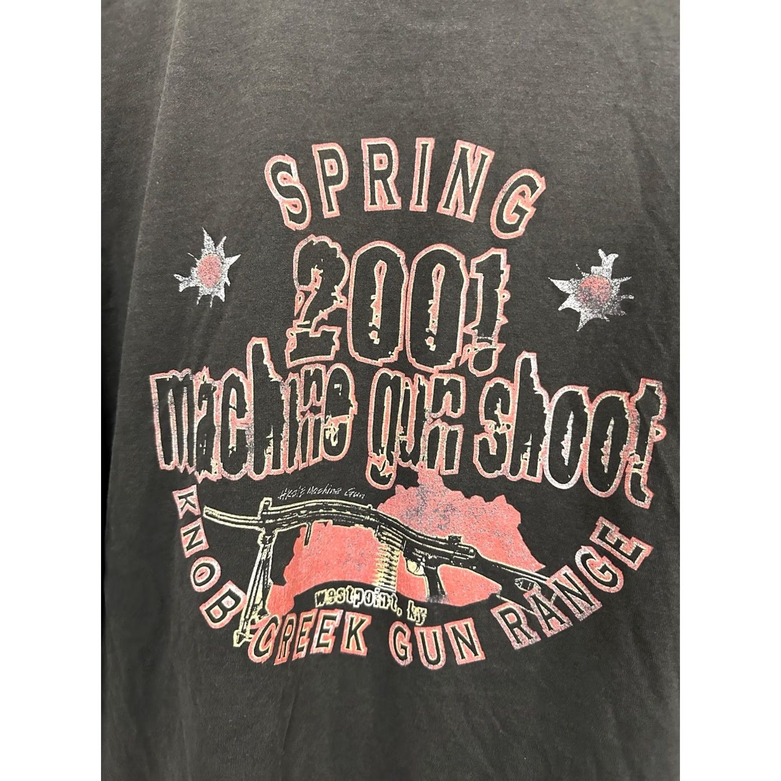 Toy Machine VTG H&K Machine Gun West Point KY Faded Rifle NRA Worn T-Shirt XL Black Mens XL T-Shirt H&K Shirt olds 90s Size US XL / EU 56 / 4 - 5 Thumbnail