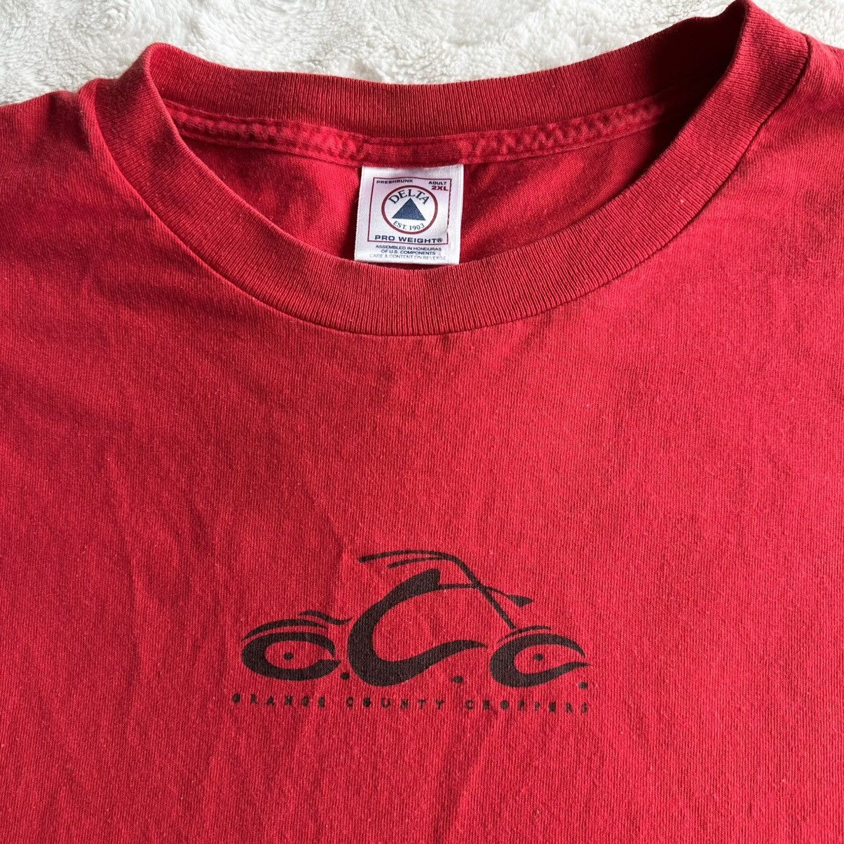 Delta Vintage Orange County Choppers Shirt Tee Mens 2XL XXL OCC Size US XXL / EU 58 / 5 - 8 Thumbnail