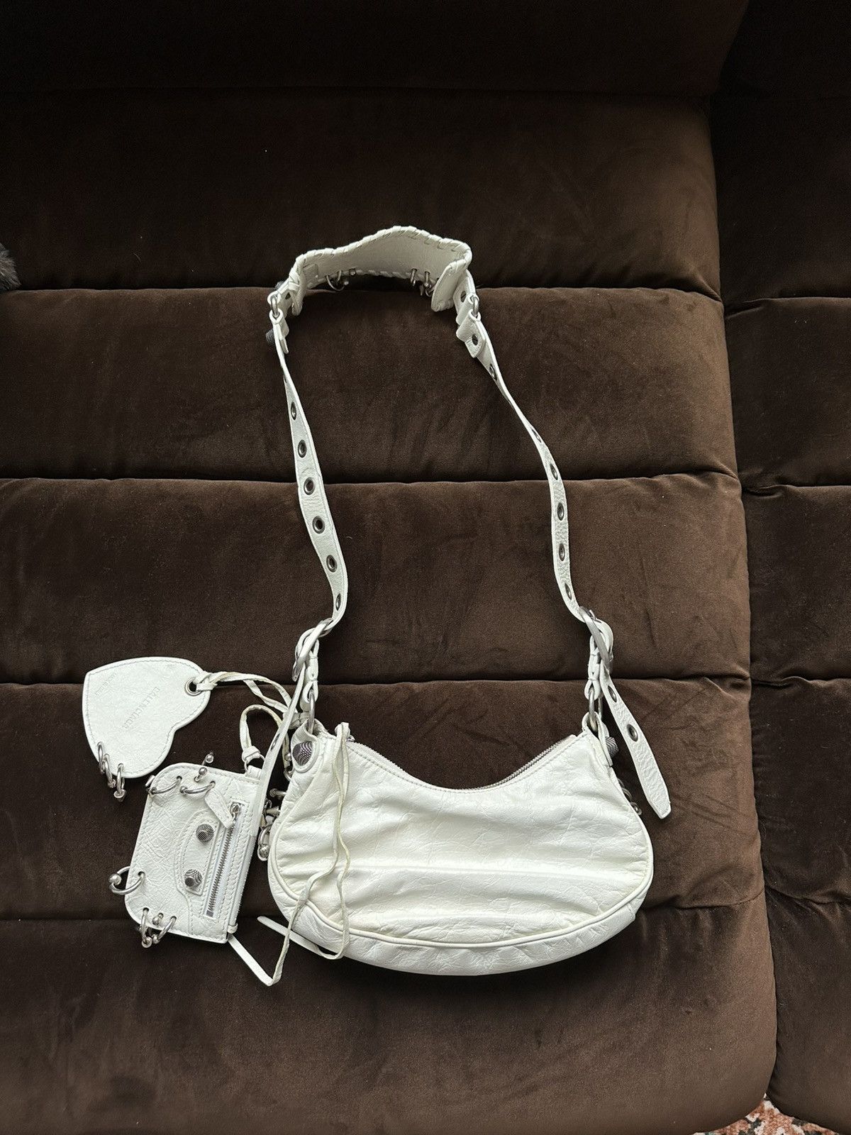 Balenciaga BALENCIAGA Le Cagole XS Leather Piercing Bag Size ONE SIZE - 2 Thumbnail