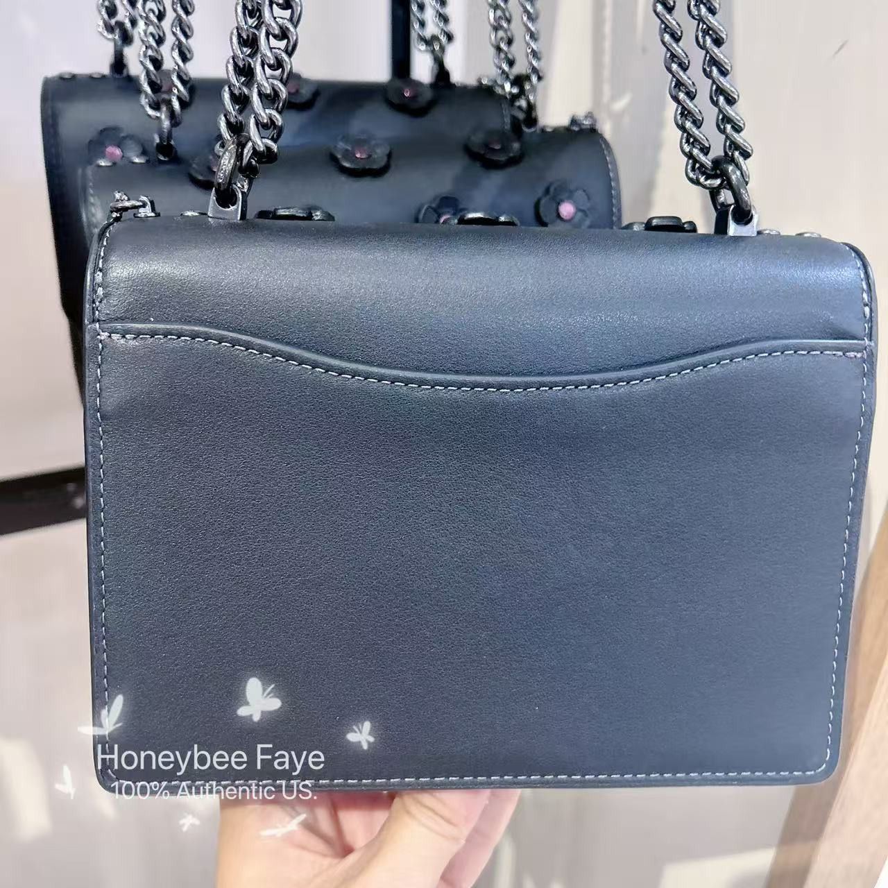 Coach Mini Klare Crossbody Bag With Floral Applique CAK00 Size ONE SIZE - 3 Thumbnail