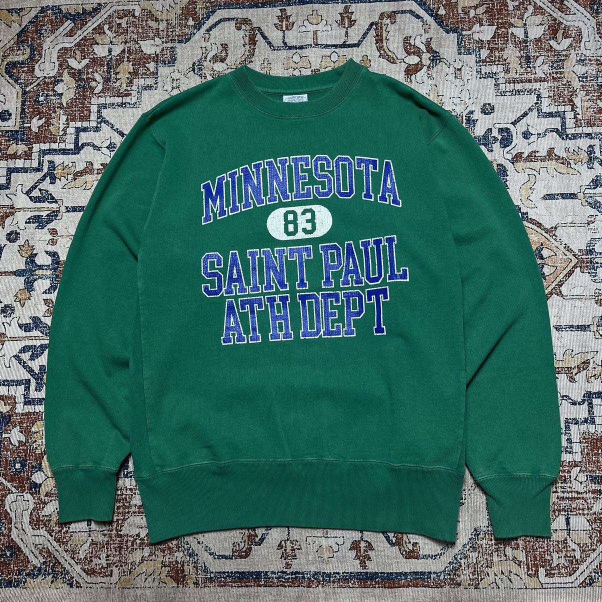 Japanese Brand × Vintage Vintage Rodeo Crowns Wide Bowl Saint Paul Sweatshirts Size US XL / EU 56 / 4 - 1 Thumbnail