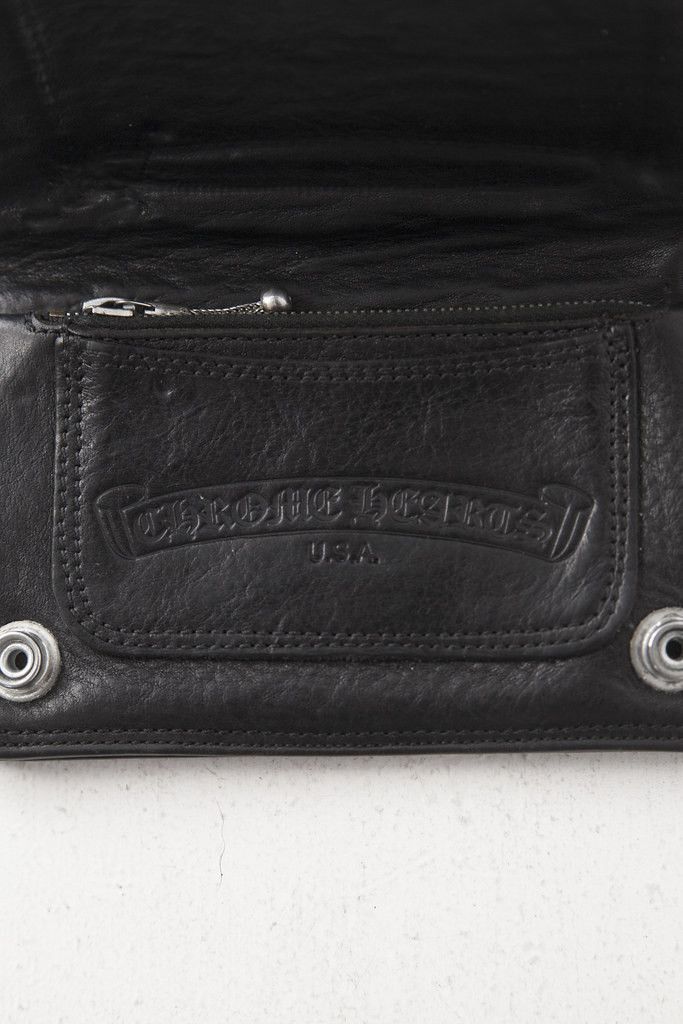 Chrome Hearts Chrome Hearts 1 zip leather wallet Size ONE SIZE - 6 Thumbnail