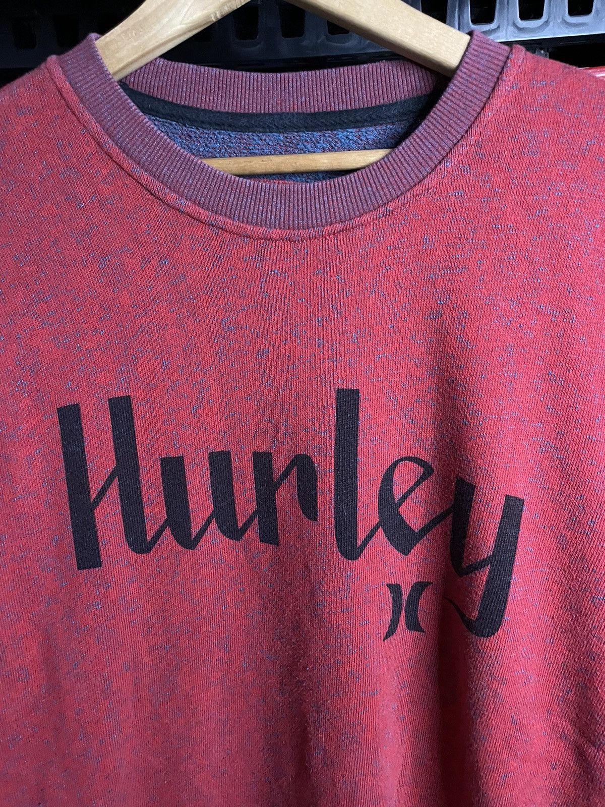 Hurley × Vintage Y2K Hurley Crewneck. Size US L / EU 52-54 / 3 - 2 Thumbnail