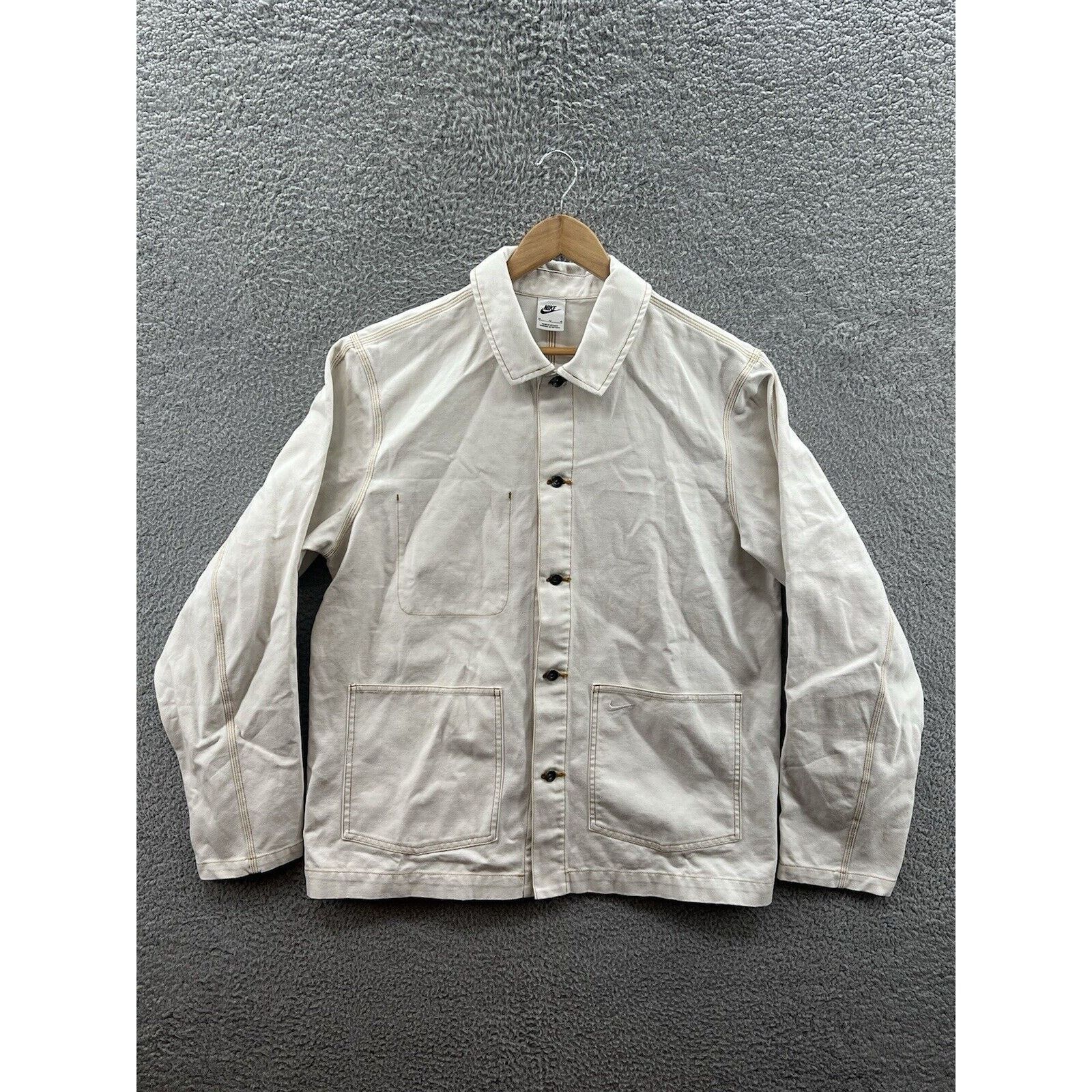 Nike Nike Club French Terry Herren Jacke FN0356-030 Mantel Parka Size US M / EU 48-50 / 2 - 1 Thumbnail