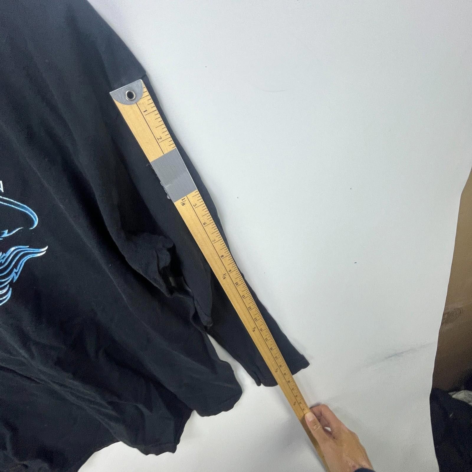 Vintage Vintage Badass Bitch Biker Long Sleeve Shirt Y2K Large Size L / US 10 / IT 46 - 7 Thumbnail