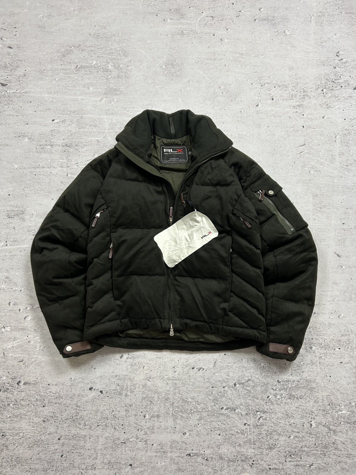 RLX Ralph Lauren × Ralph Lauren × Vintage 🔥VINTAGE RALPH LAUREN RLX HEAVYWEIGHT PADDED WOOL JACKET🔥 Size S / US 4 / IT 40 - 5 Thumbnail