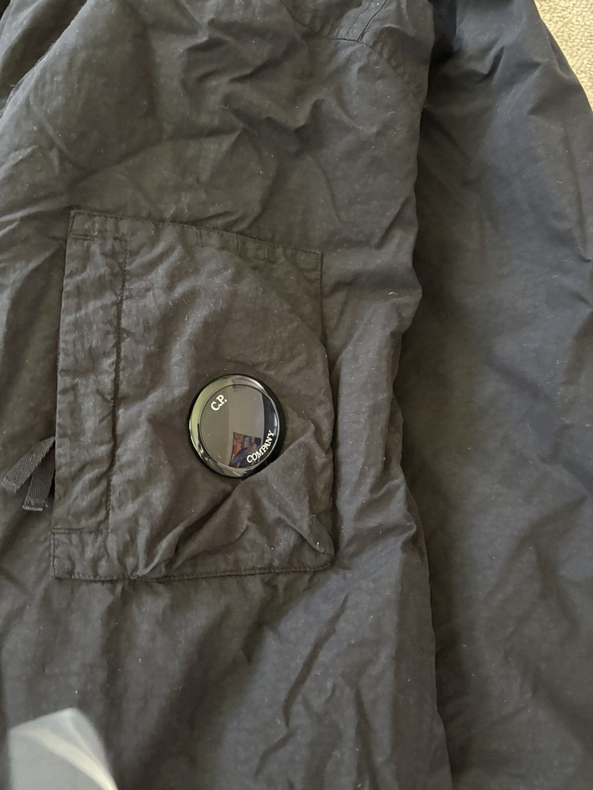 C.P. Company Flatt nylon hooded padded jacket Size US L / EU 52-54 / 3 - 9 Thumbnail
