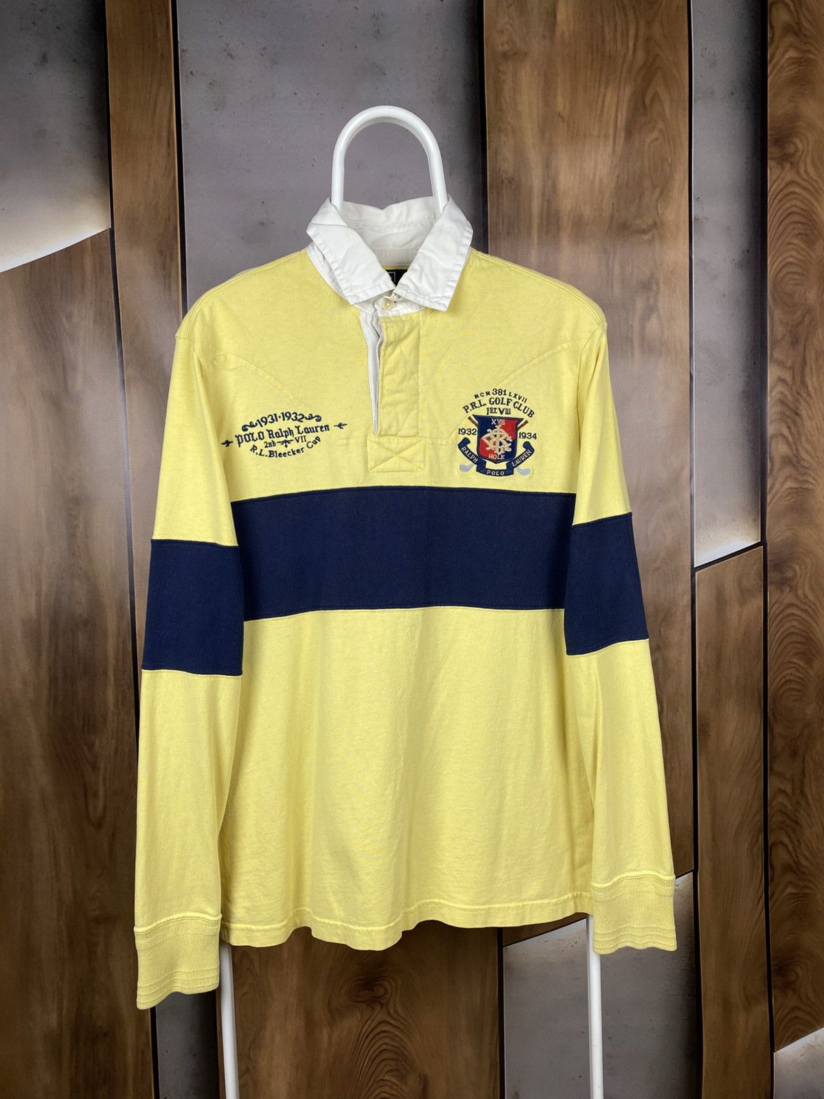 Polo Ralph Lauren 🎠Vintage 90s Sweatshirt Polo Rugby Polo Ralph Lauren Golf🎠 Size US M / EU 48-50 / 2 - 1 Thumbnail