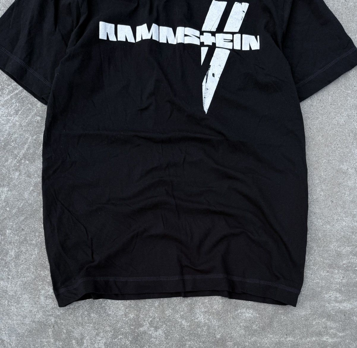 Band Tees × Vintage Vintage Rammstein Y2K avantgarde streetwear T-shirt Size US M / EU 48-50 / 2 - 2 Thumbnail