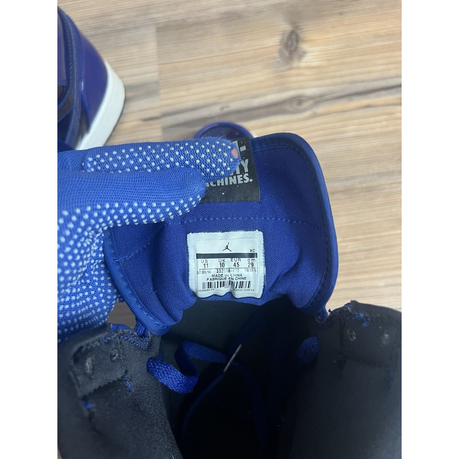 Jordan Brand Size 11 - Air Jordan 1 Retro High Deep Royal Size US 11/ EU Size US 11 / EU 44 - 15 Thumbnail