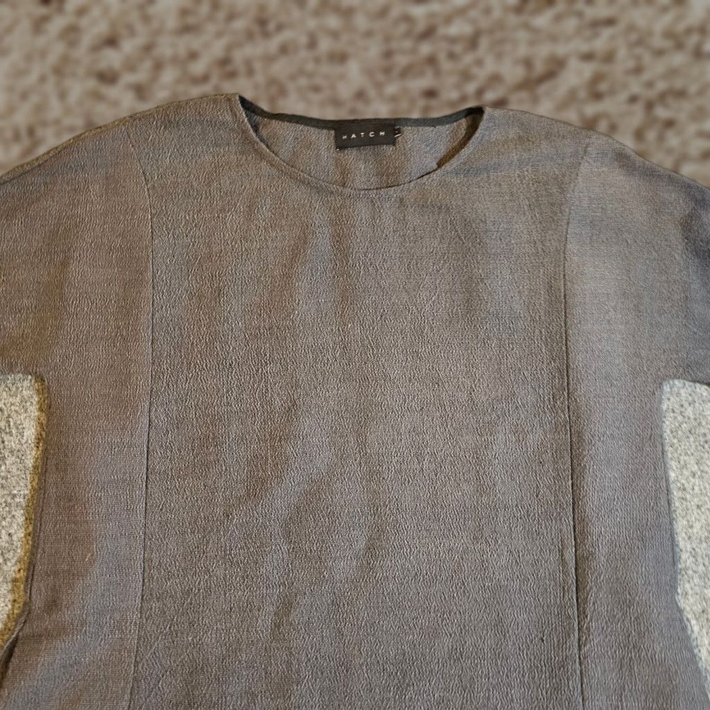 Vintage Hatch Dress Womens Small Gray Maternity Merino Wool A-Line Pockets Casual Size S / US 4 / IT 40 - 1 Thumbnail