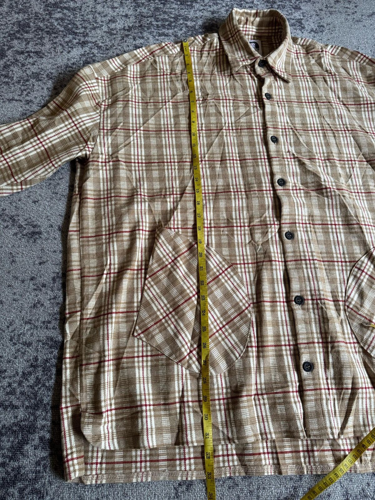 Japanese Brand McCoy by grill plaid oversize flannel Size US L / EU 52-54 / 3 - 4 Thumbnail