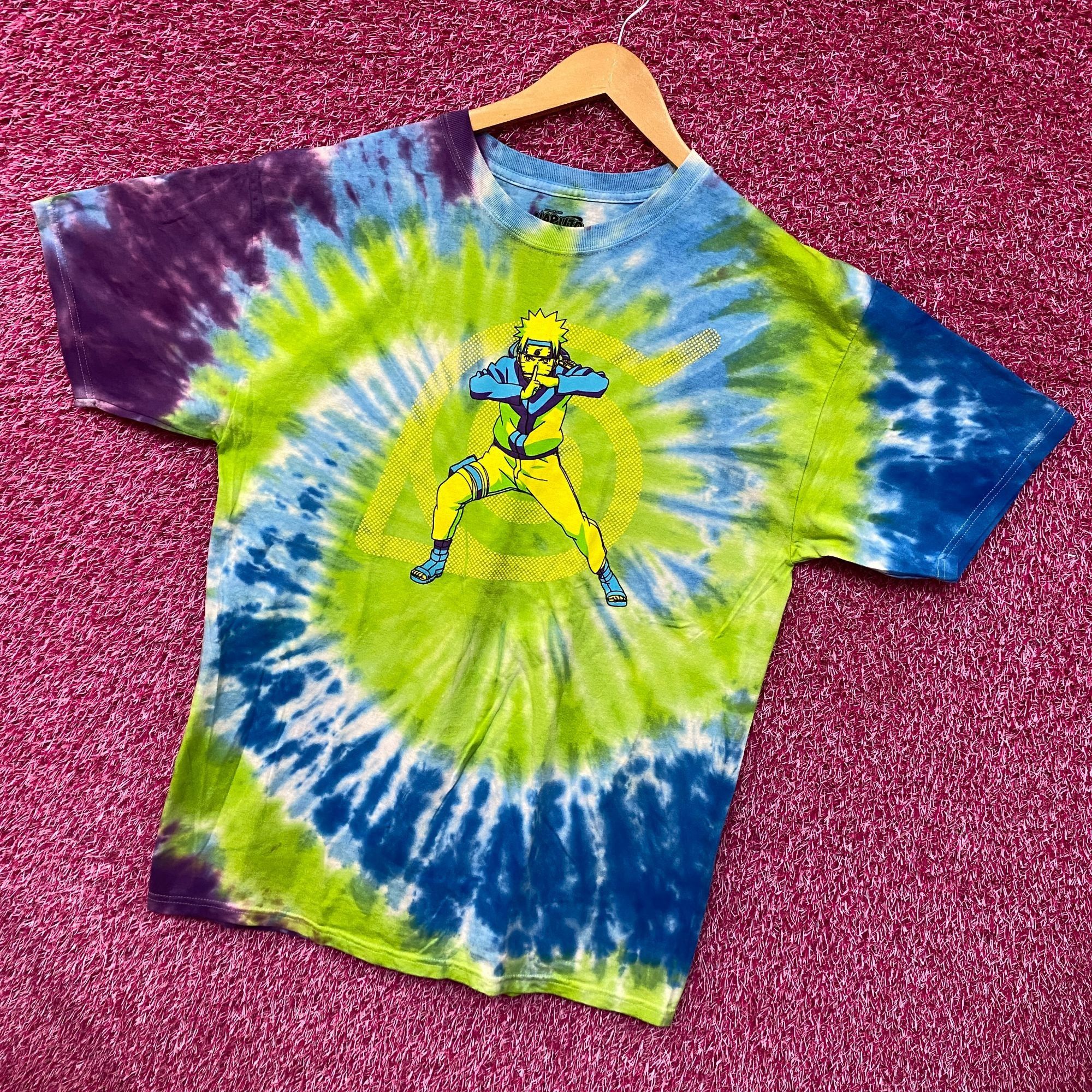 Anime Naruto Shadow Clone Jutsu Naruto Shippuden Anime Tie Dye L Size US L / EU 52-54 / 3 - 3 Thumbnail