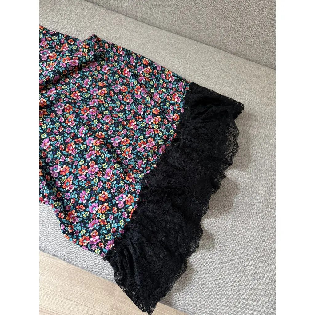 Dolce & Gabbana Dolce Gabbana Floral Lace Trim Slip Dress Size IT 42 Size M / US 6-8 / IT 42-44 - 4 Thumbnail