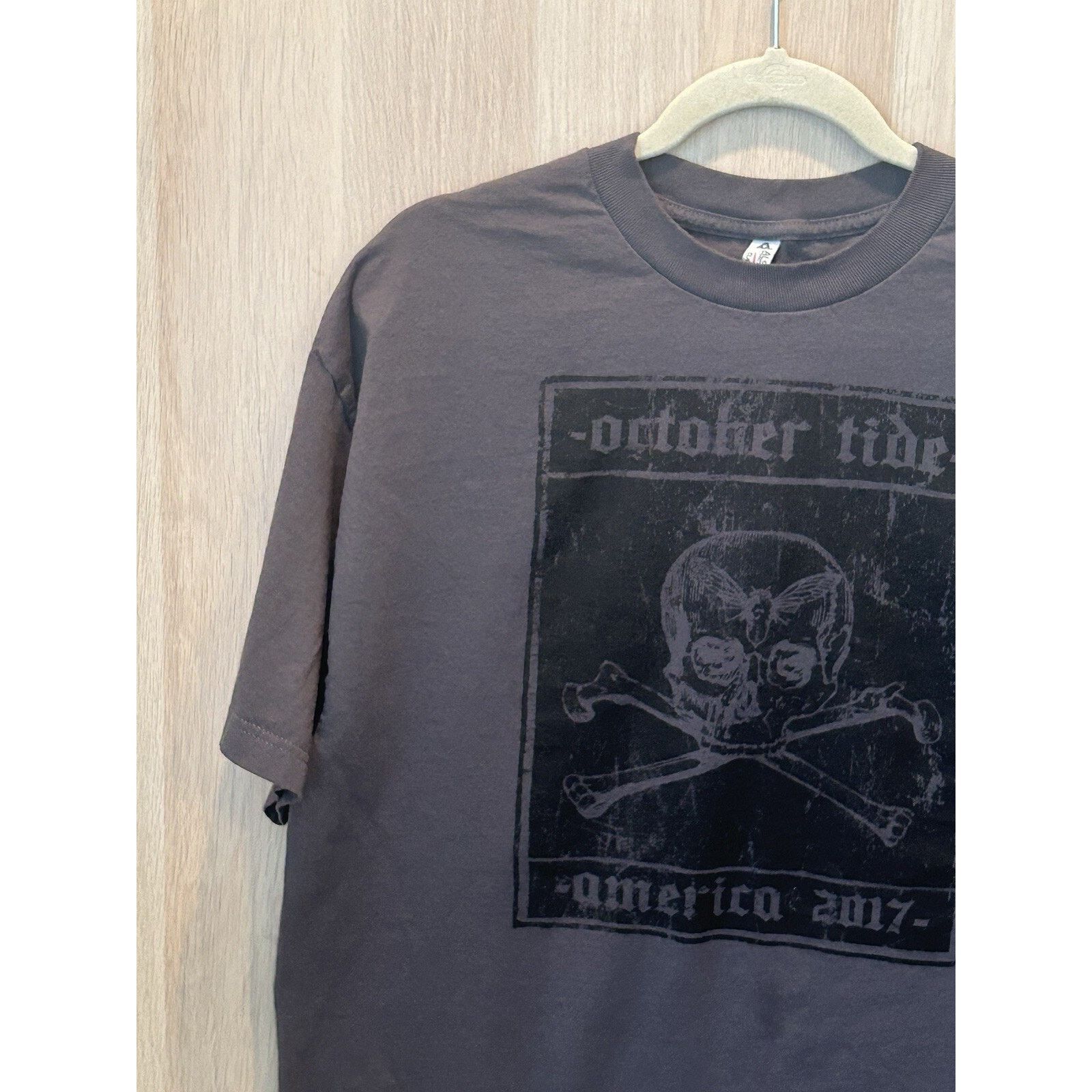 Other October Tide America 2017 Tour Mens Gray Tee XL Death Doom Size US XL / EU 56 / 4 - 4 Thumbnail
