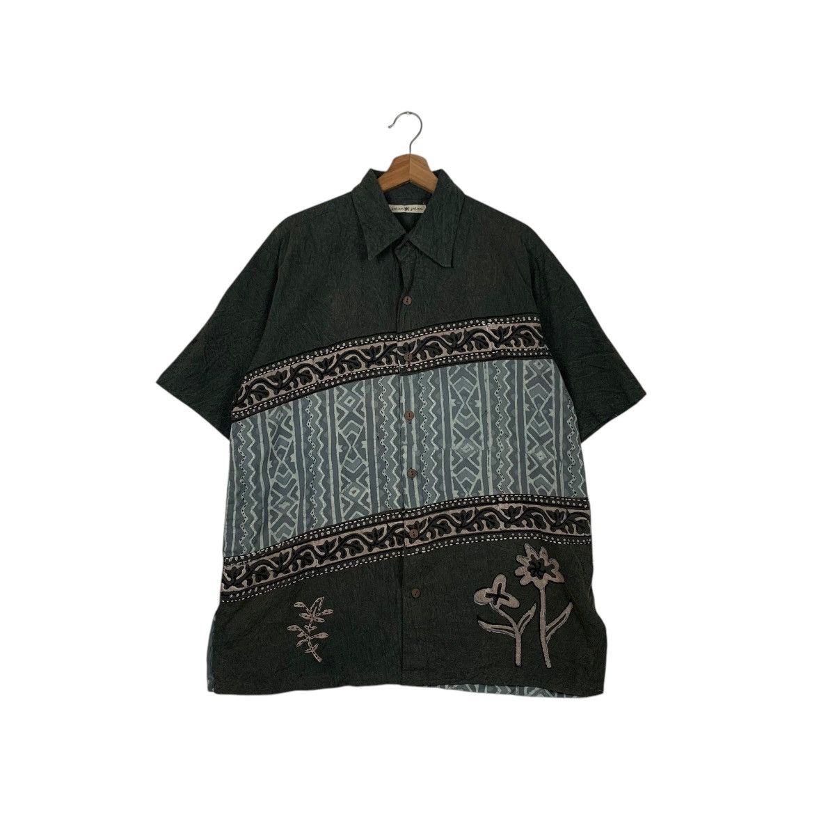 Japanese Brand JALAN JALAN Casual Formal Button Shirts #2087-C91 Size US XL / EU 56 / 4 - 1 Thumbnail