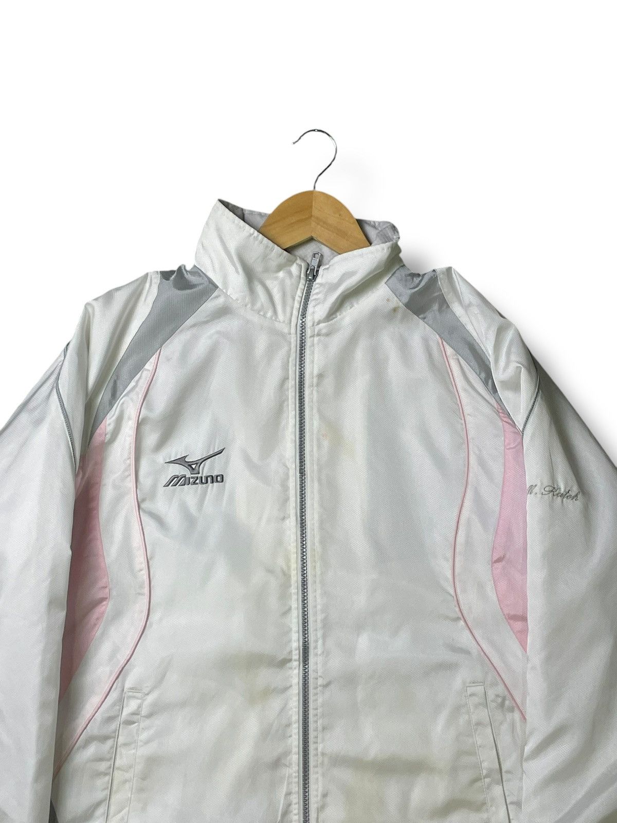 Japanese Brand × Mizuno × Vintage Vintage Mizuno Windbreaker Tracktop (48) Size US S / EU 44-46 / 1 - 4 Thumbnail
