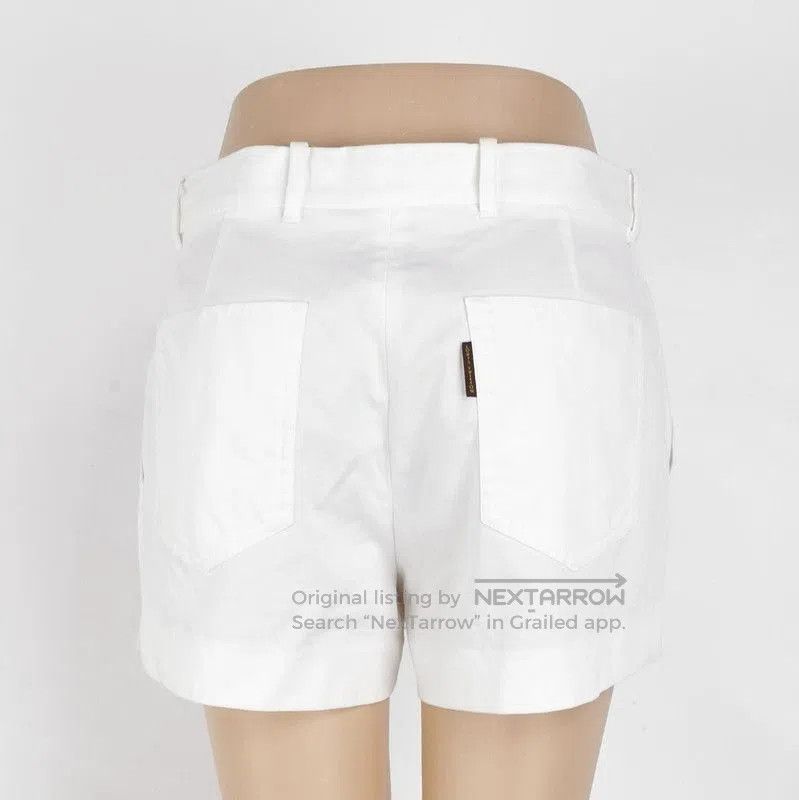 Louis Vuitton Louis Vuitton White Cotton Shorts Size 38. Size US 38 / EU 54 - 3 Thumbnail