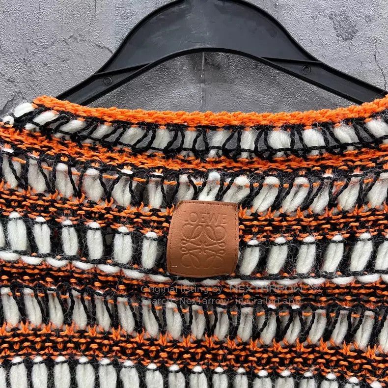 Loewe Loewe Back leather tag vintage knit sweater Size S / US 4 / IT 40 - 6 Thumbnail