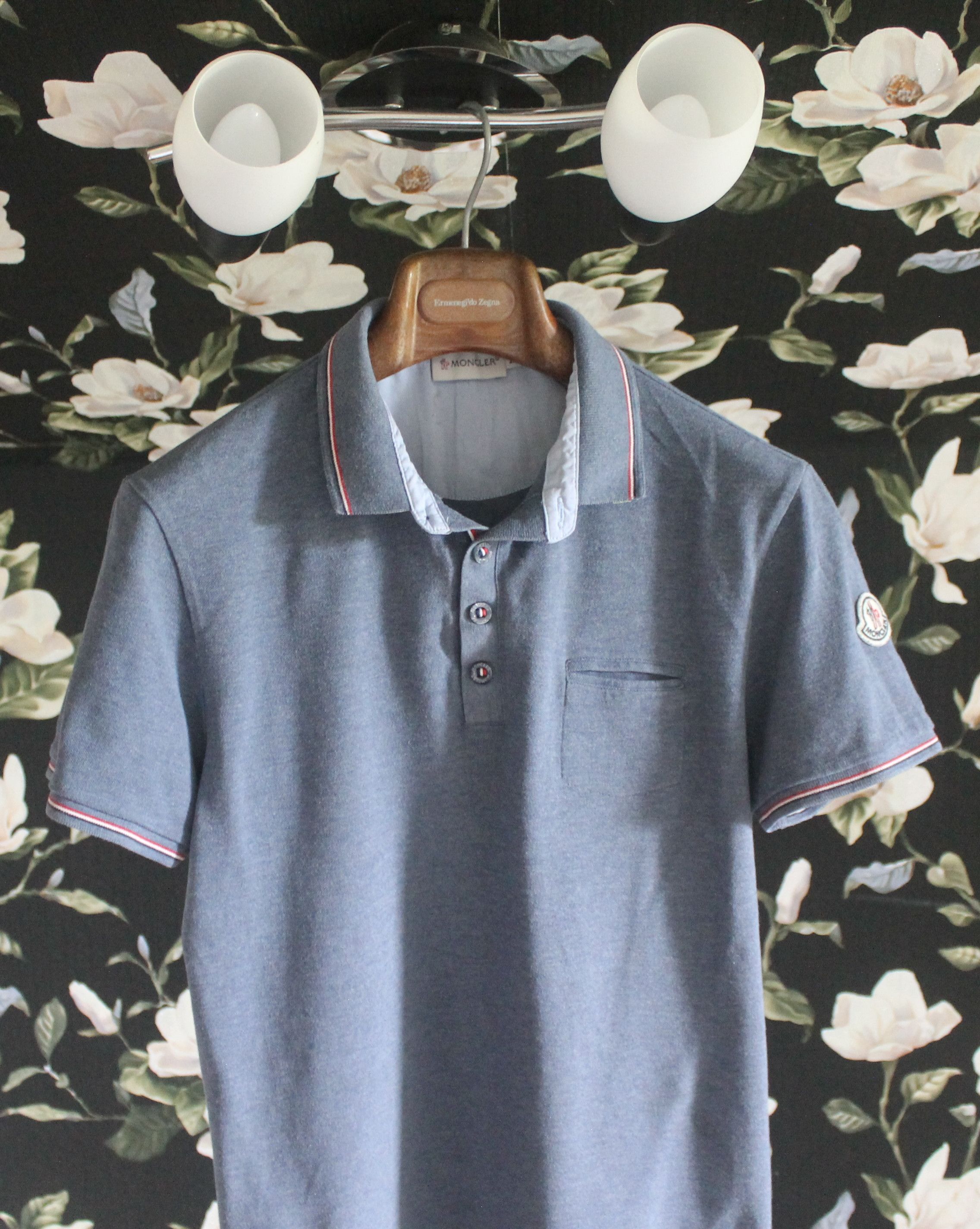 Moncler Moncler Maglia Polo Size M / US 6-8 / IT 42-44 - 2 Thumbnail