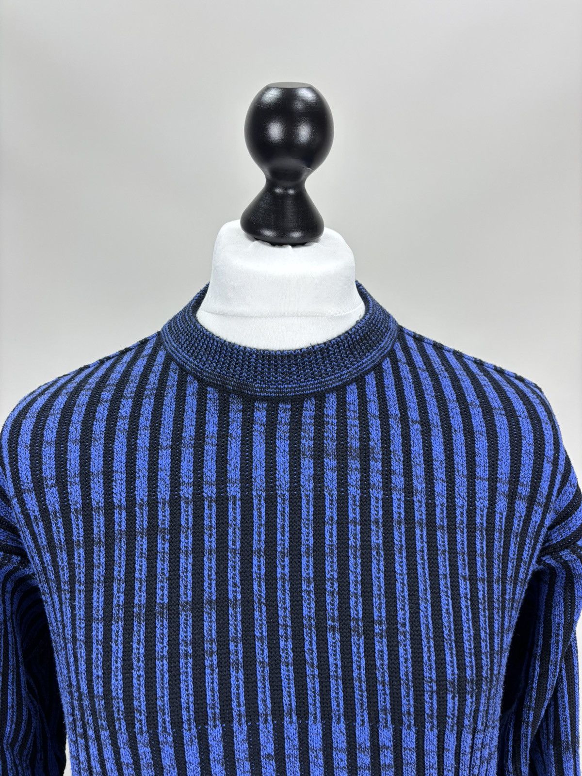 Carlo Colucci Mens sweater Carlo Colucci Size 52 Color Blue Size US L / EU 52-54 / 3 - 3 Thumbnail