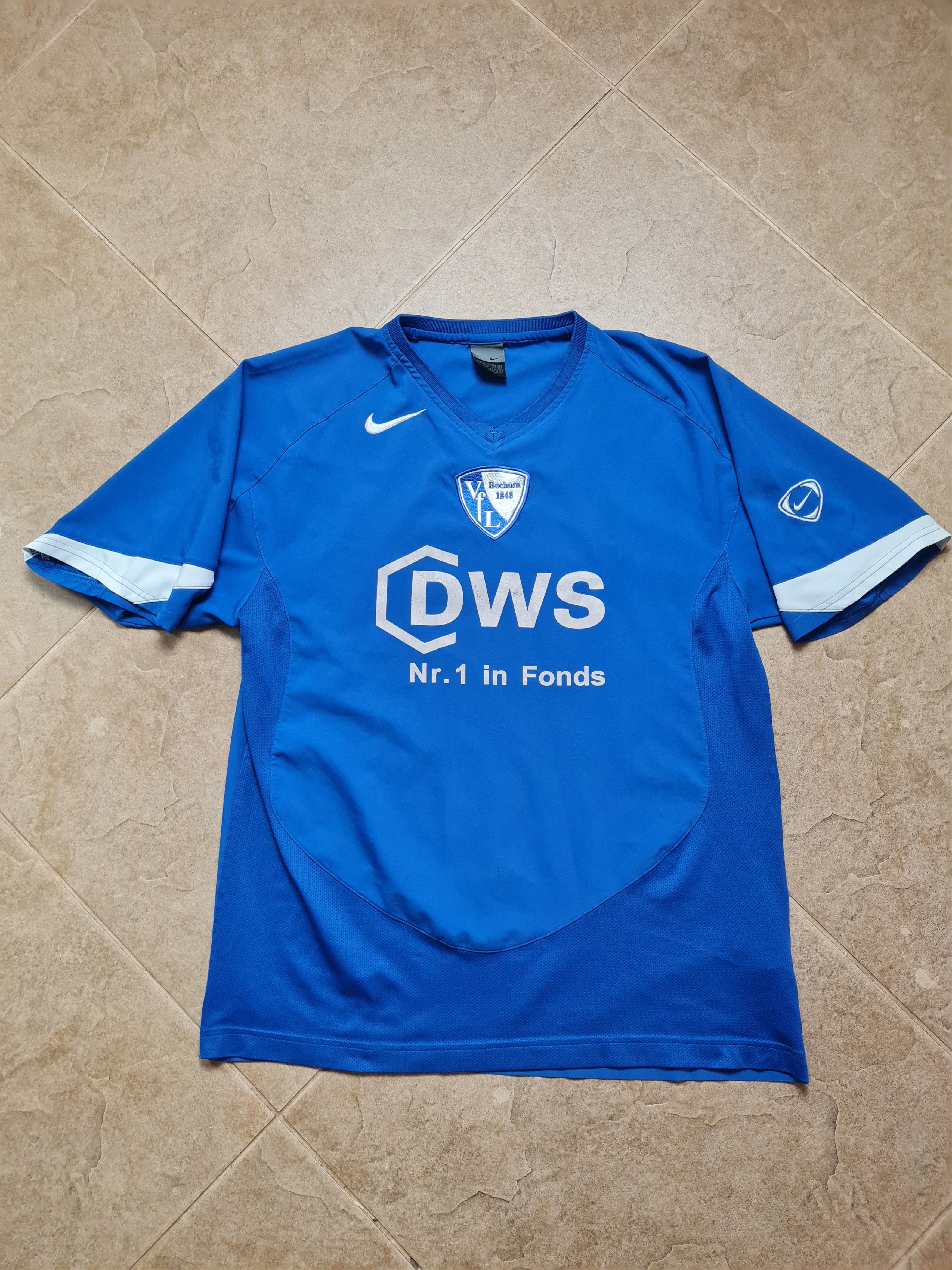Nike NIKE VFL Bochum 2005/2006 Home Blue Shirt Size M Size US M / EU 48-50 / 2 - 6 Thumbnail