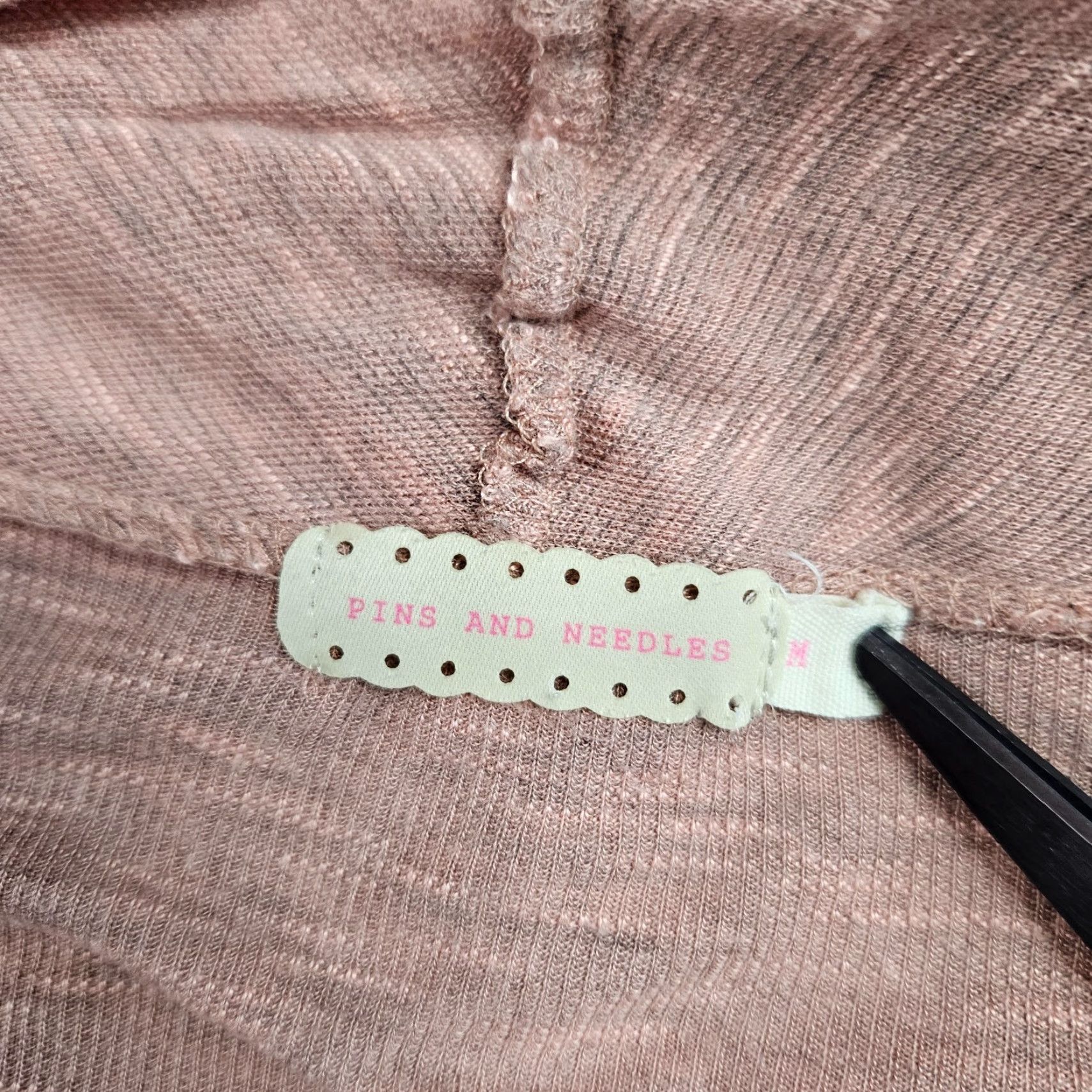 Vintage Pins and Needles Womens Cardigan Sz Medium Pink Open Front Long Sleeve M Cardigan Womens Pink Open Front Long Sleeve Sizing M Size M / US 6-8 / IT 42-44 - 5 Thumbnail