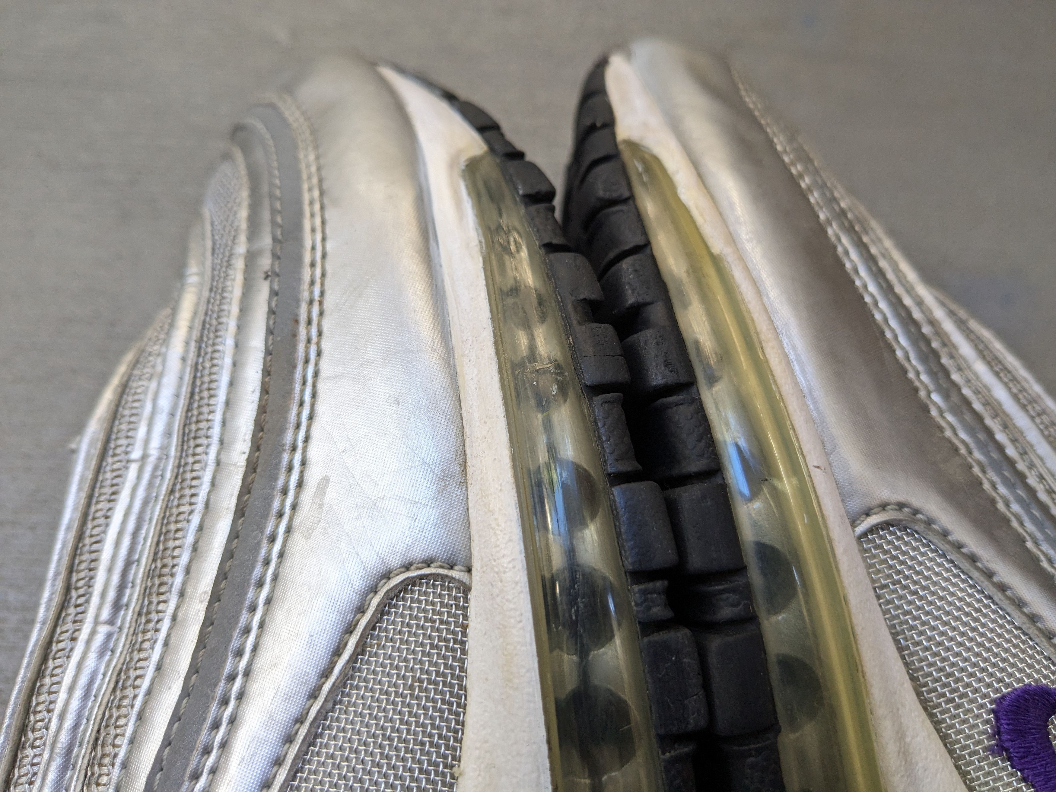 Nike Nike Air Max 97 Silver Purple Size 9 312461-003 2010 Size US 9.5 / EU 42-43 - 9 Thumbnail