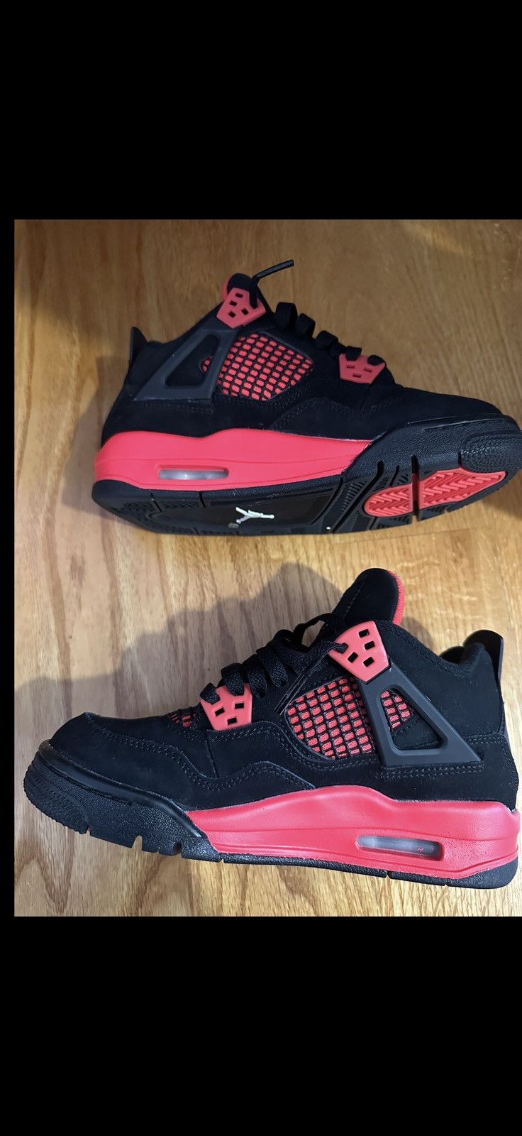 Jordan Brand Air Jordan 4 Red Thunder Size US 4 / IT 34 - 3 Thumbnail