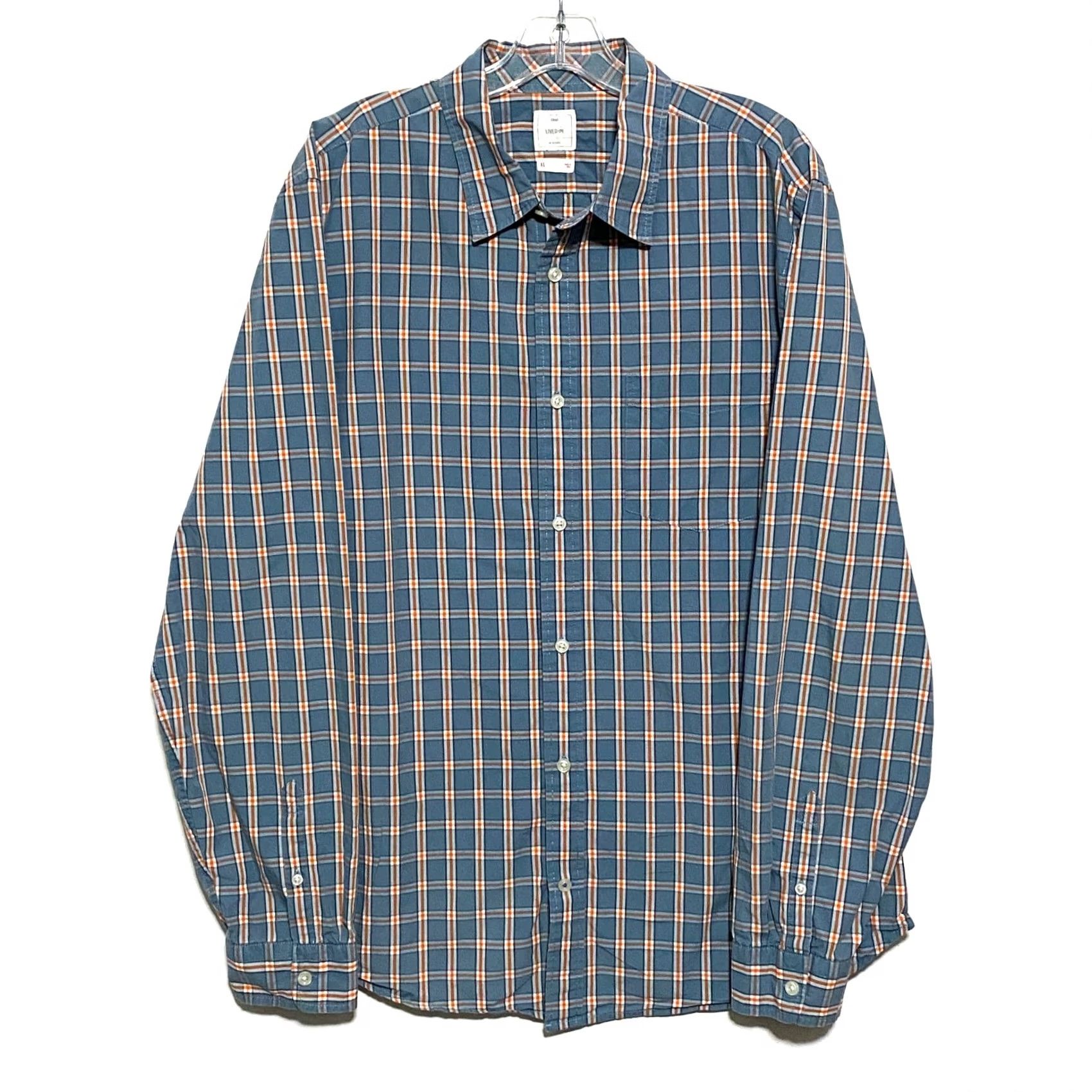 Gap Gap Plaid Button Front Shirt Mens XL Business Casual Classic Preppy Y2K Lived-In Size US XL / EU 56 / 4 - 2 Thumbnail