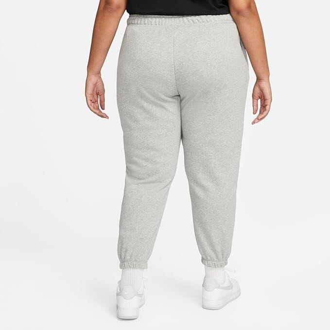 Nike Nike DV5084 Fleece Sweatpants Heather Grey ( 3X ) Size 24" / US 00 / IT 34 - 2 Thumbnail